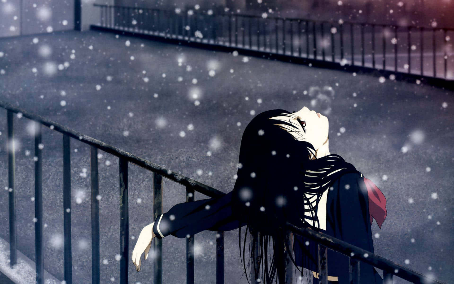 Triste anime-bilder Bakgrunner