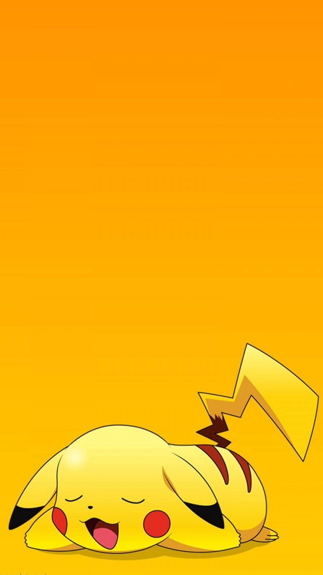 Trøtt Pikachu iPhone Bakgrunner