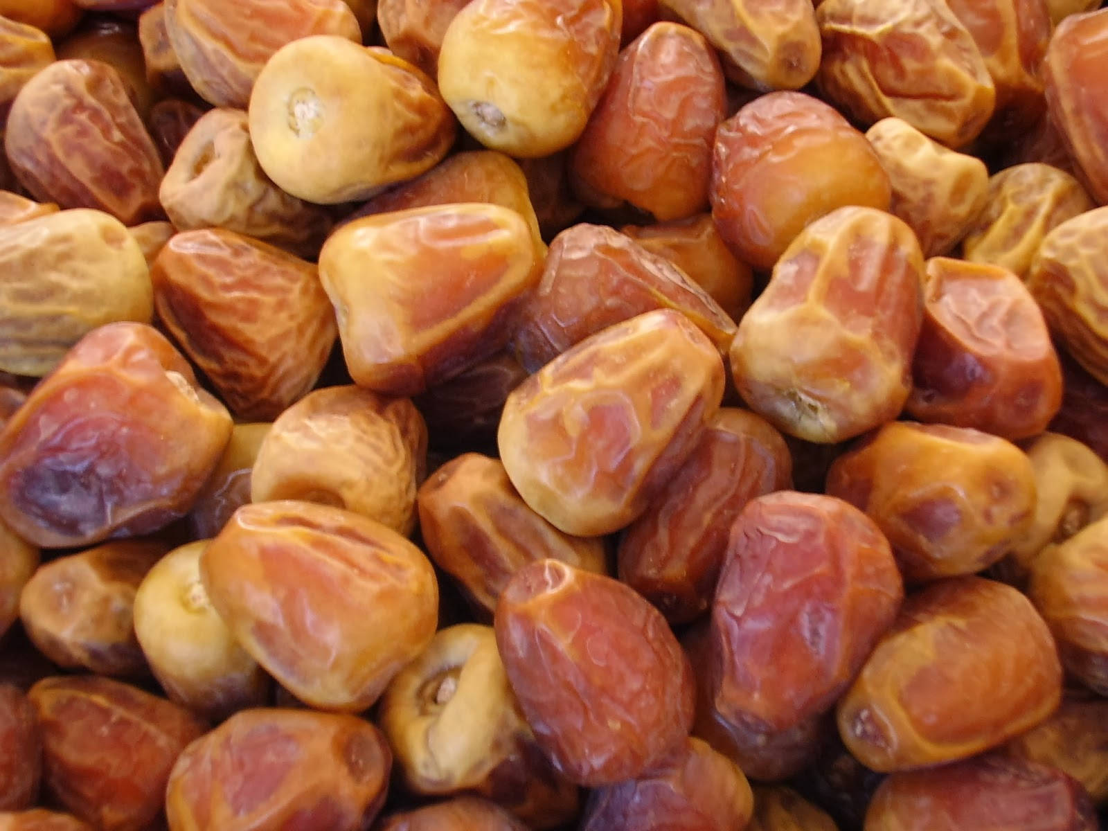 Tørre dadler til snacks Bakgrunner