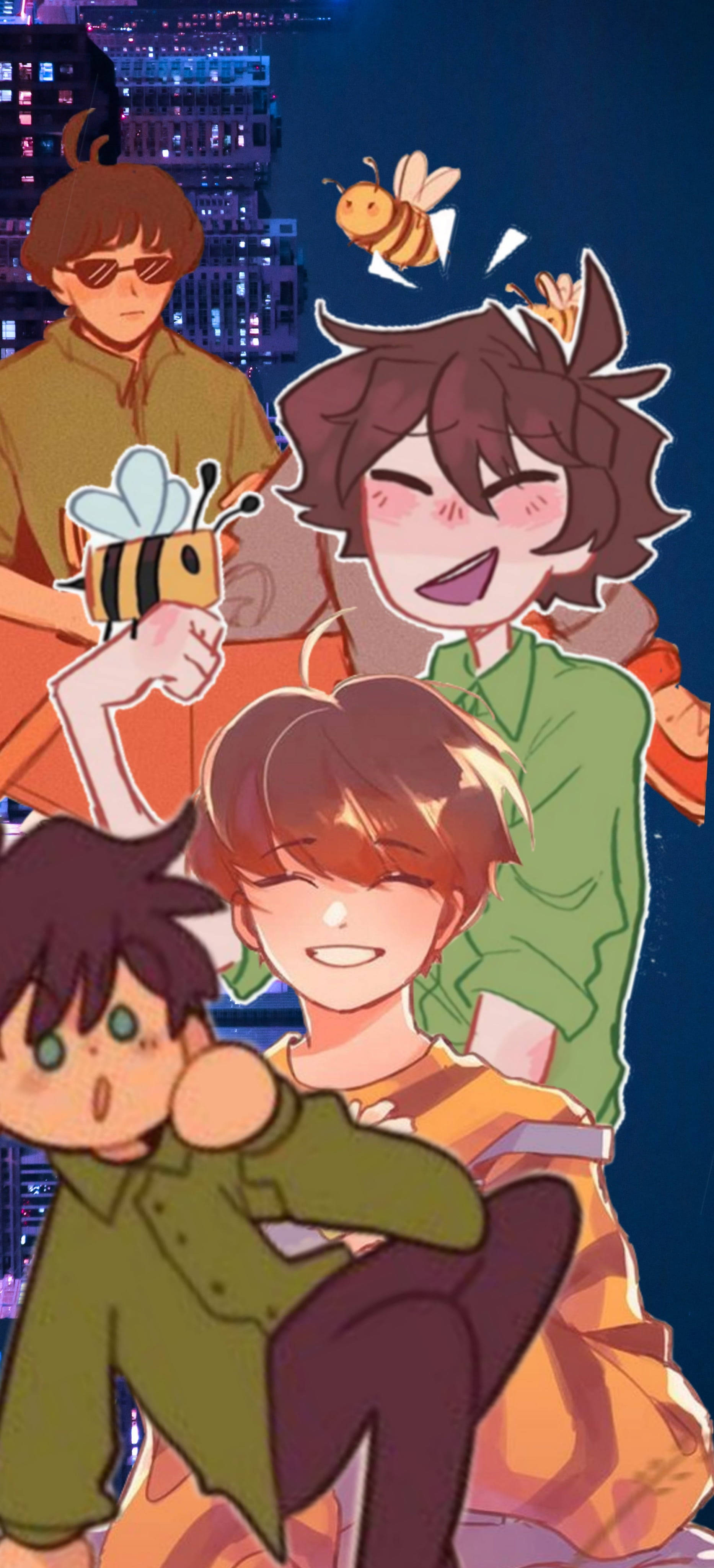Tubbo Fanart Bakgrunner