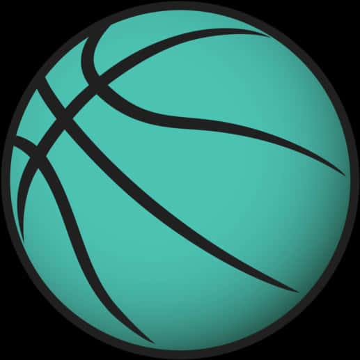 Turkis basketballgrafikk Bakgrunner