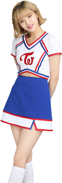Twice-medlem i cheerleaderantrekk Bakgrunner