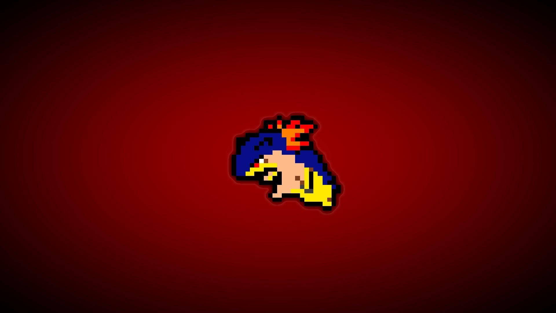 Typhlosion Rød Tegneserie Bakgrunner