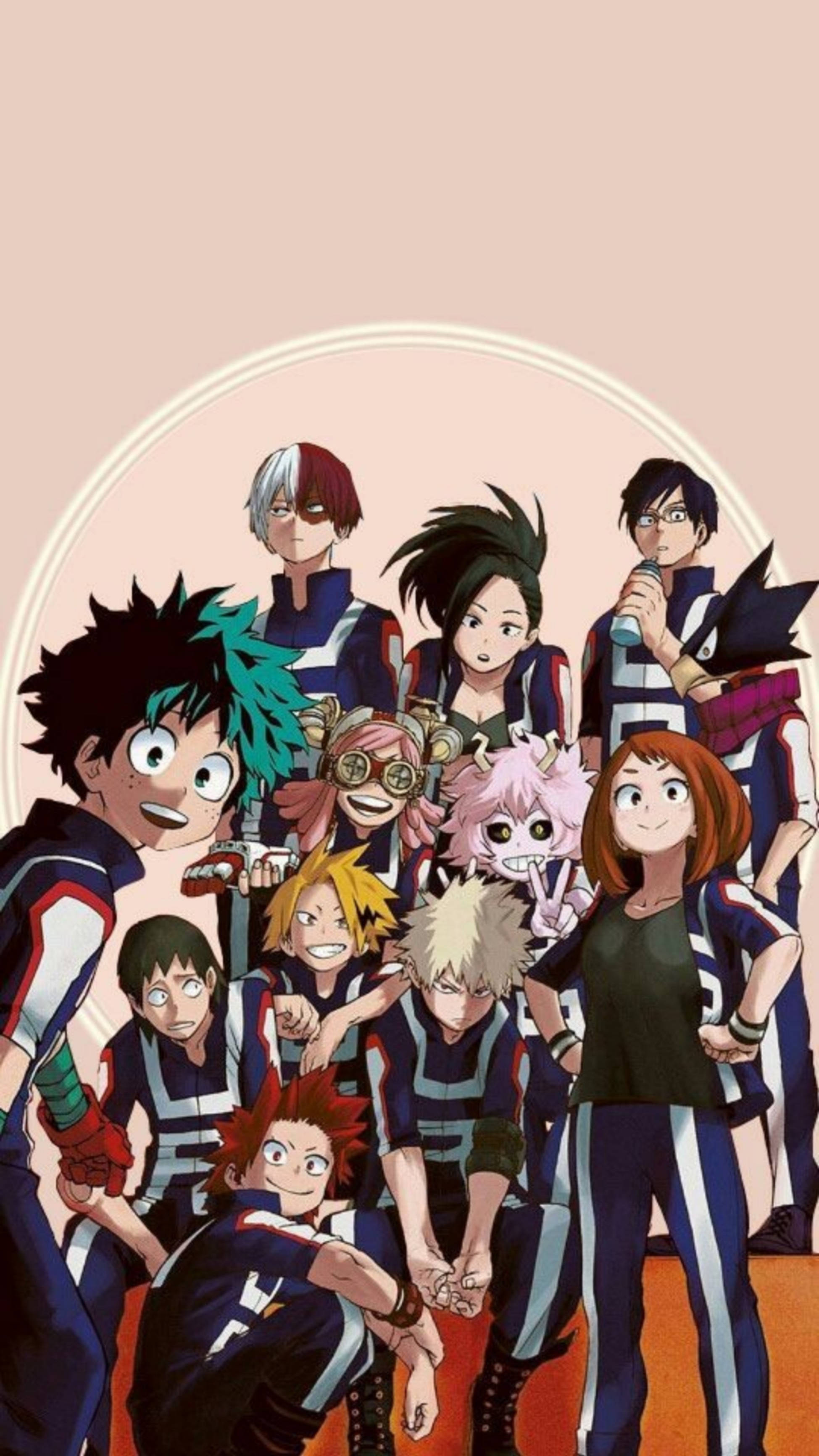 U.A. Sports Festival My Hero Academia iPhone Bakgrunner