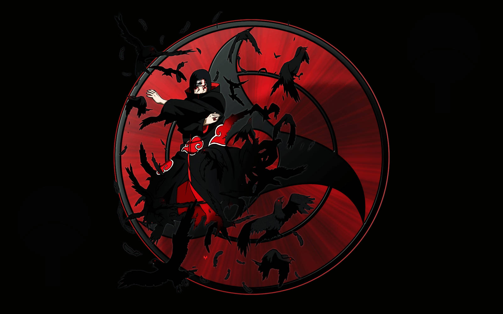 1600x1000 Naruto Itachi Bakgrunn