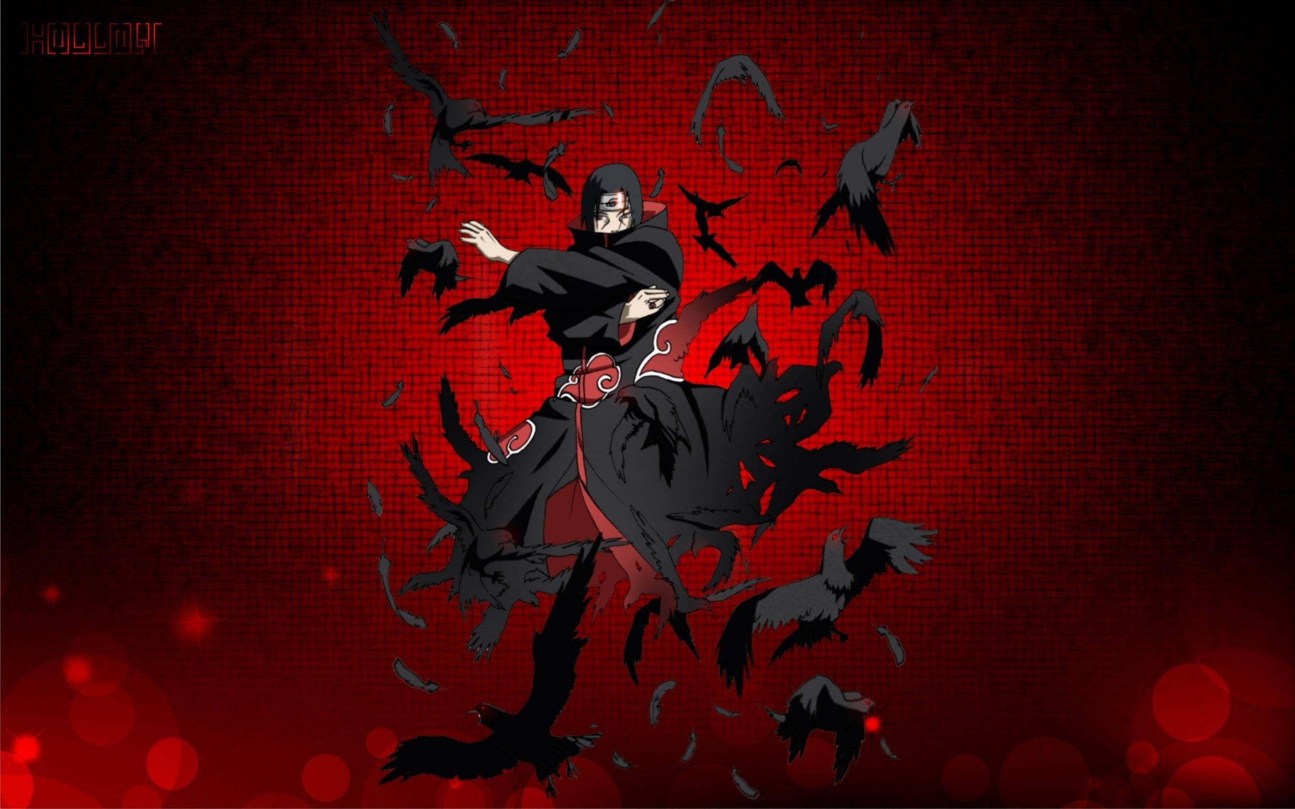 Uchiha Itachis Genjutsu Naruto Laptop Bakgrunner