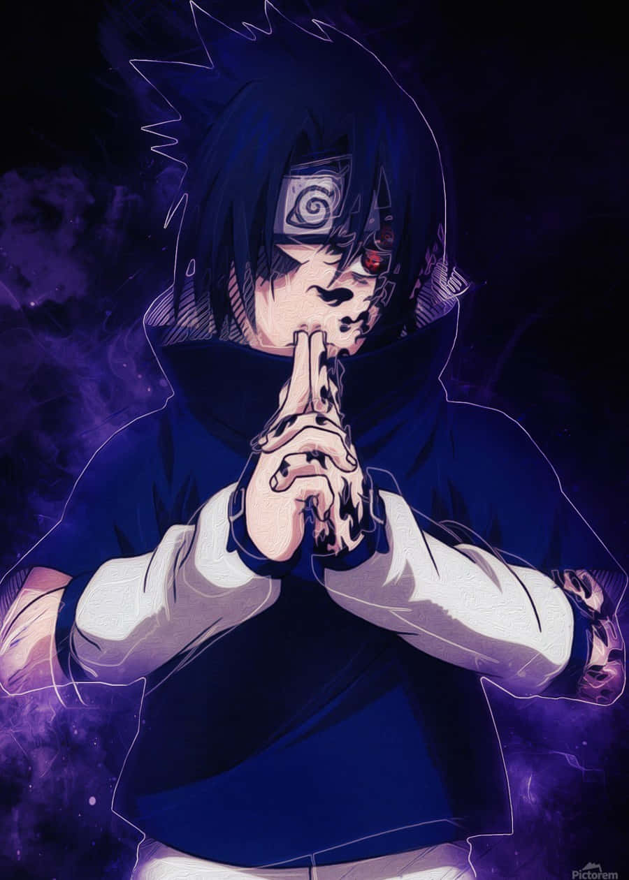 Uchiha-klanens vidunderbarn, Sasuke, viser sin styrke og dyktighet Bakgrunner