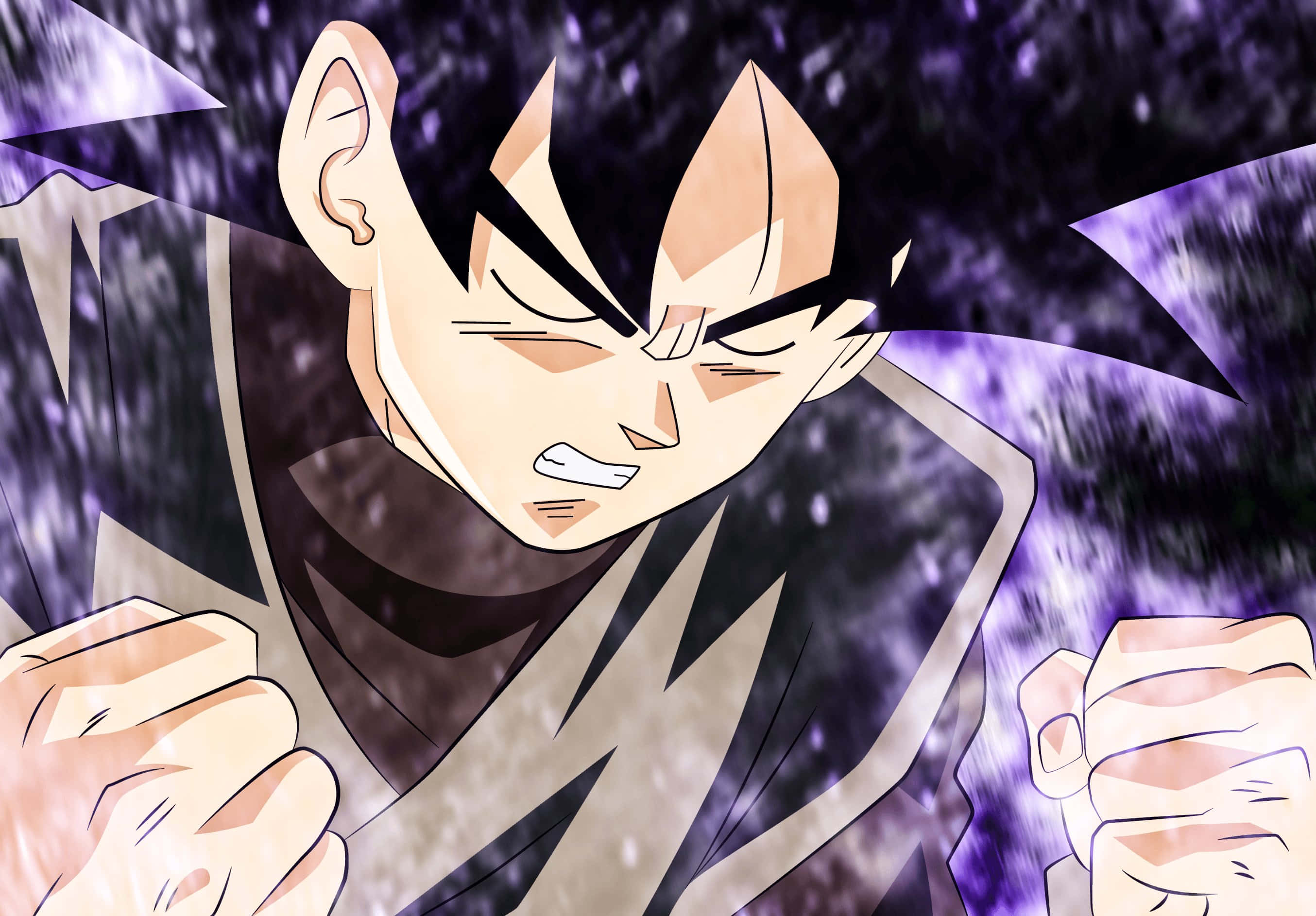 Uhemmelig kraft i frigjøring – Goku Black Bakgrunner