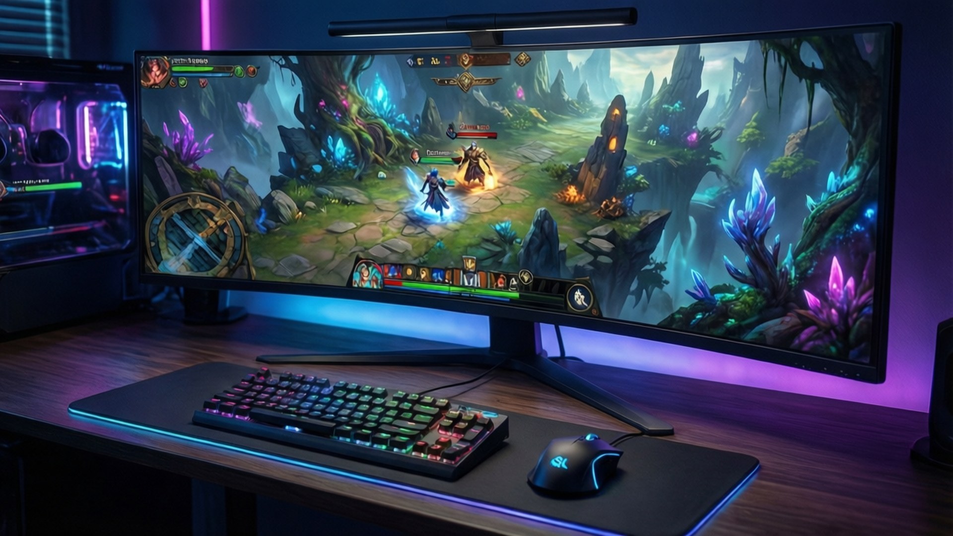 Ultimat Gaming-oppsett Bakgrunner