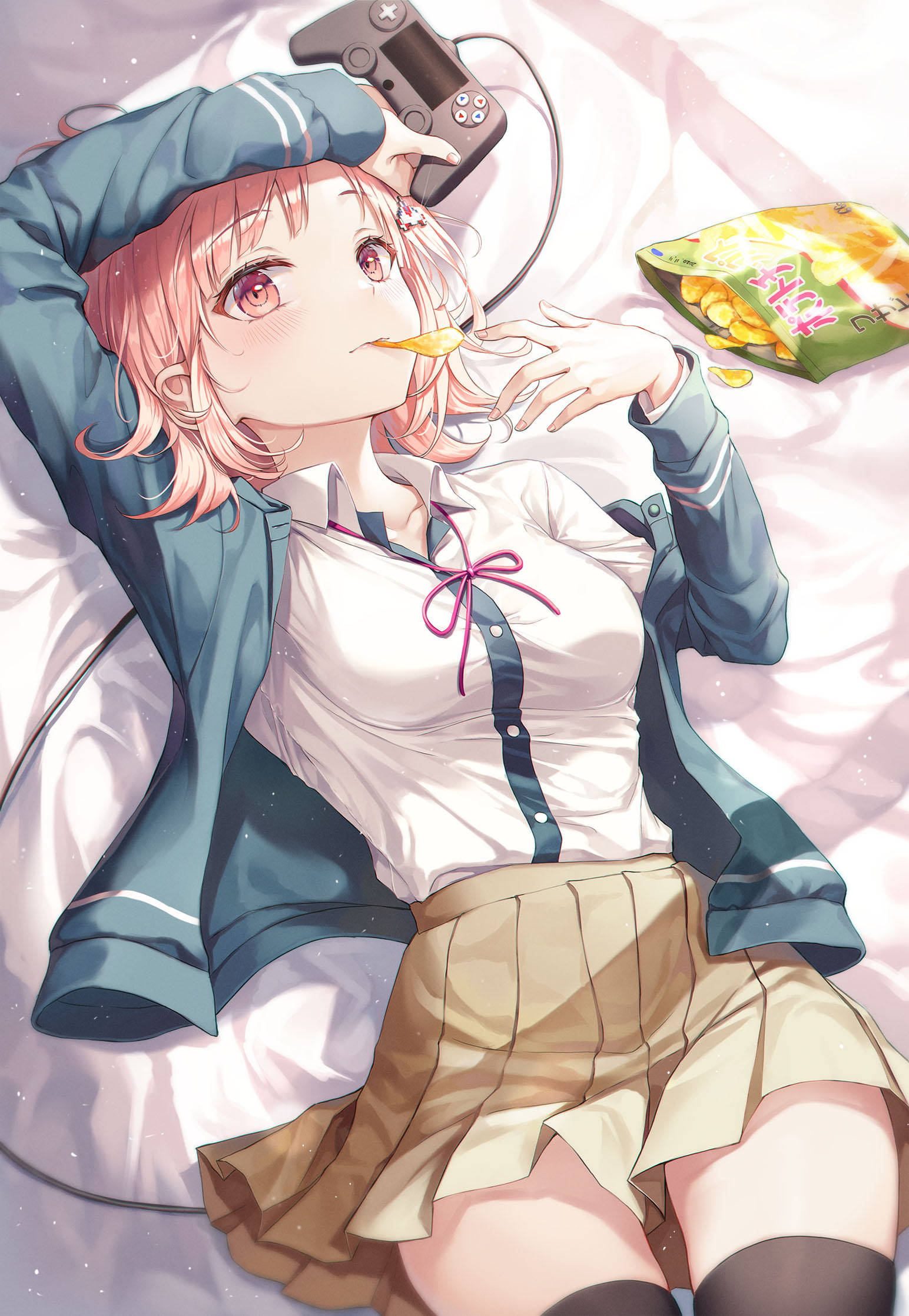 Ultimate Gamer Chiaki Nanami Bakgrunner