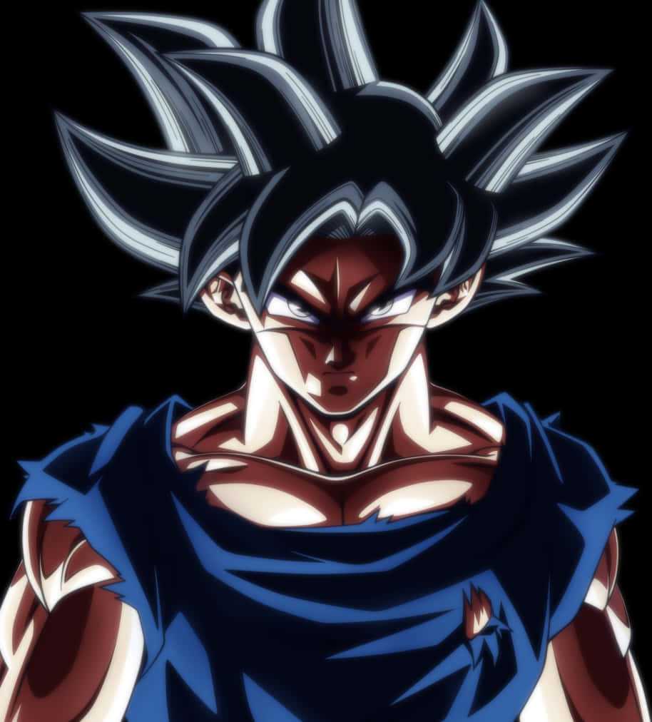 Ultra Instinct Goku Intenst Blikk Bakgrunner