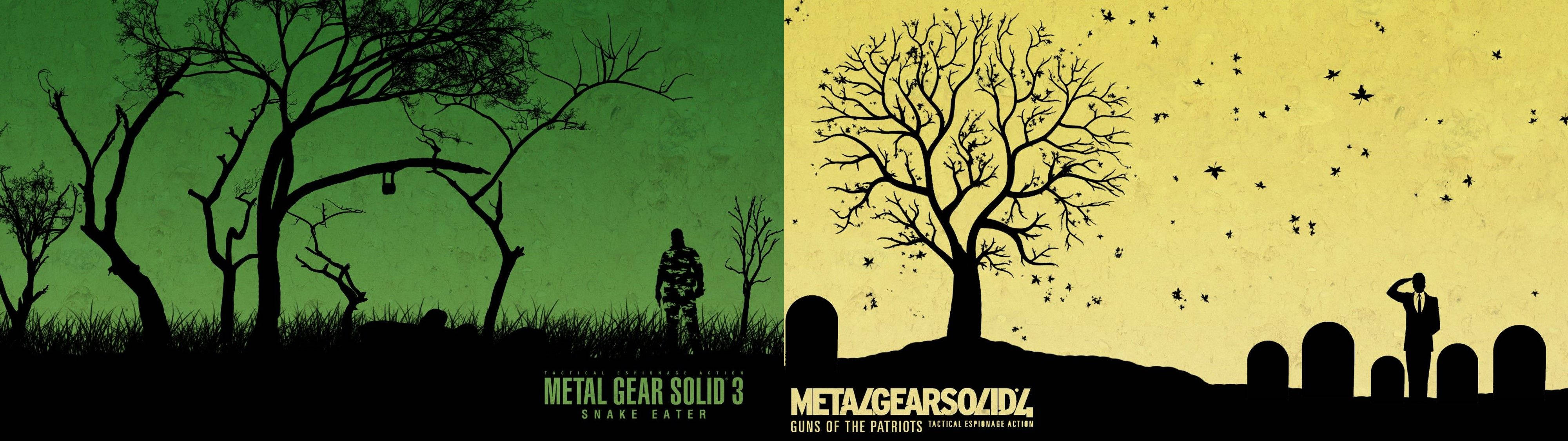 Ultra-wide Metal Gear Solid Bakgrunner