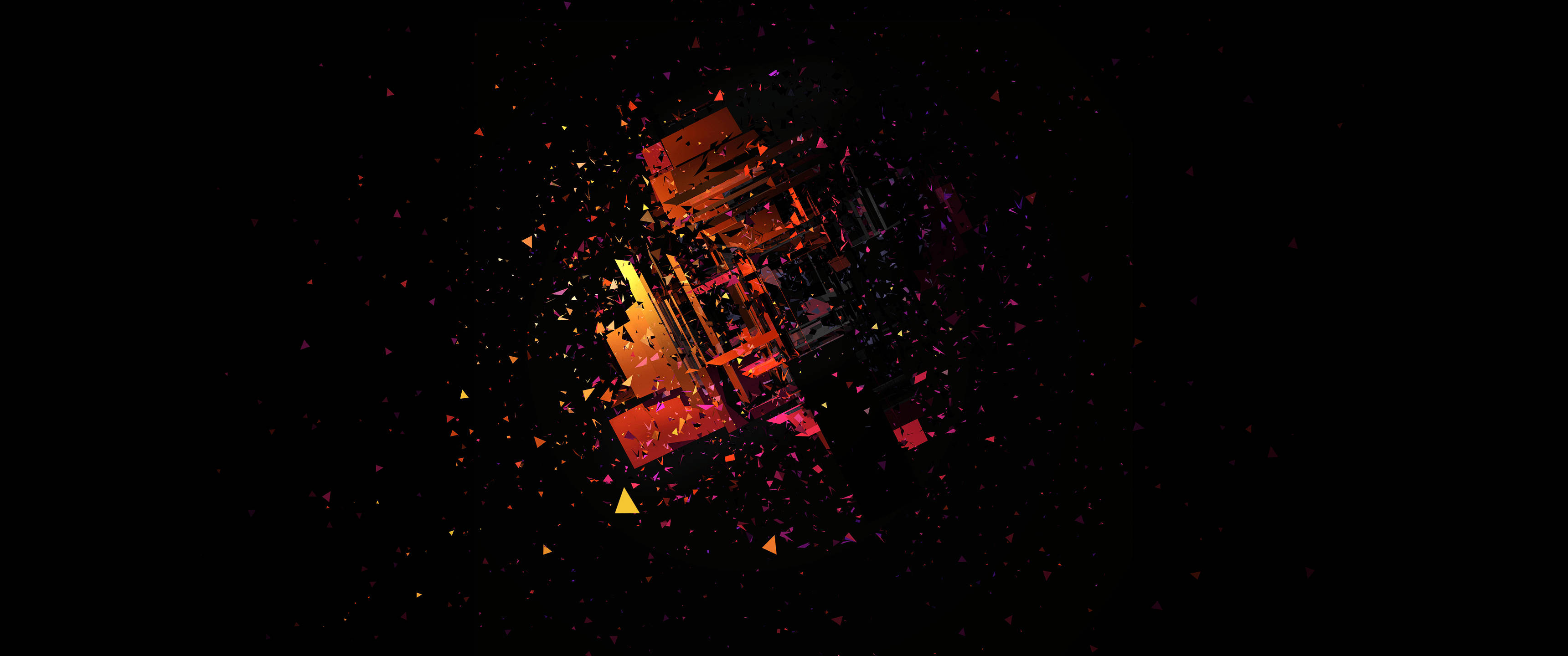 Ultrawide Mørk Bakgrunner