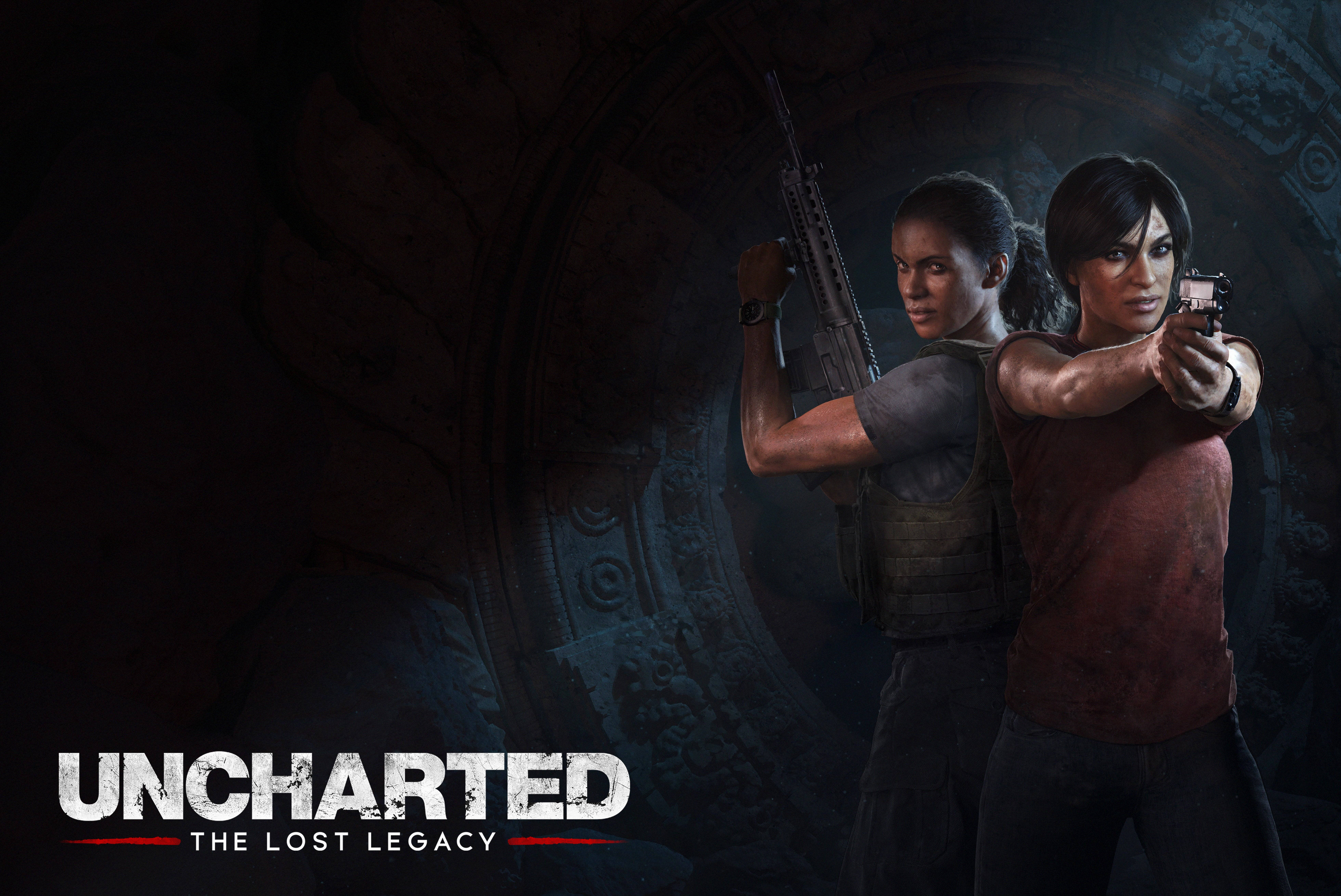 Uncharted Lost Legacy 8K Spill Bakgrunner