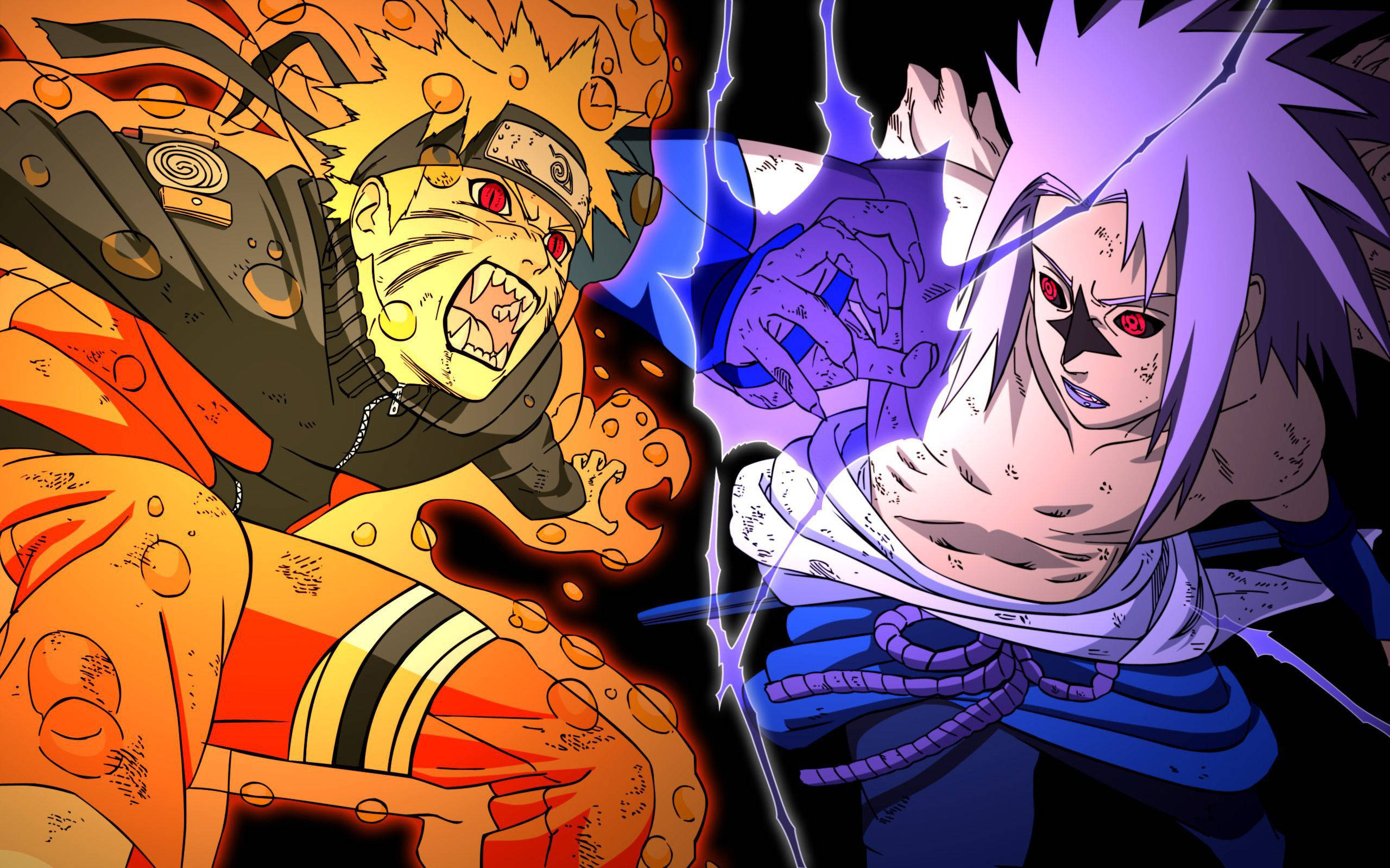 Ung Naruto og Sasuke Bakgrunner