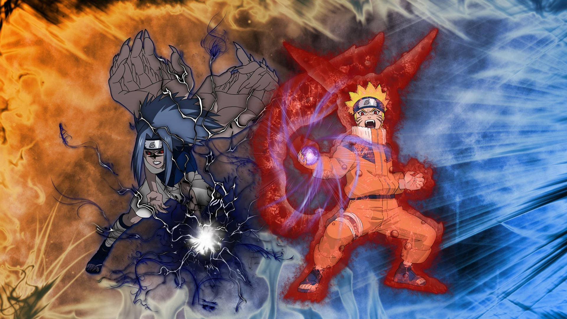 Ung Naruto og Sasuke transformasjon Bakgrunner