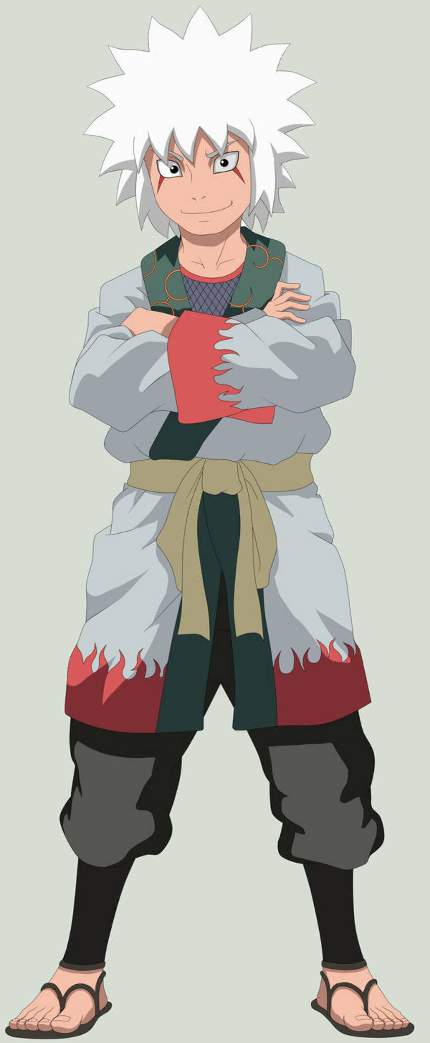 Unge Jiraiya Bakgrunner