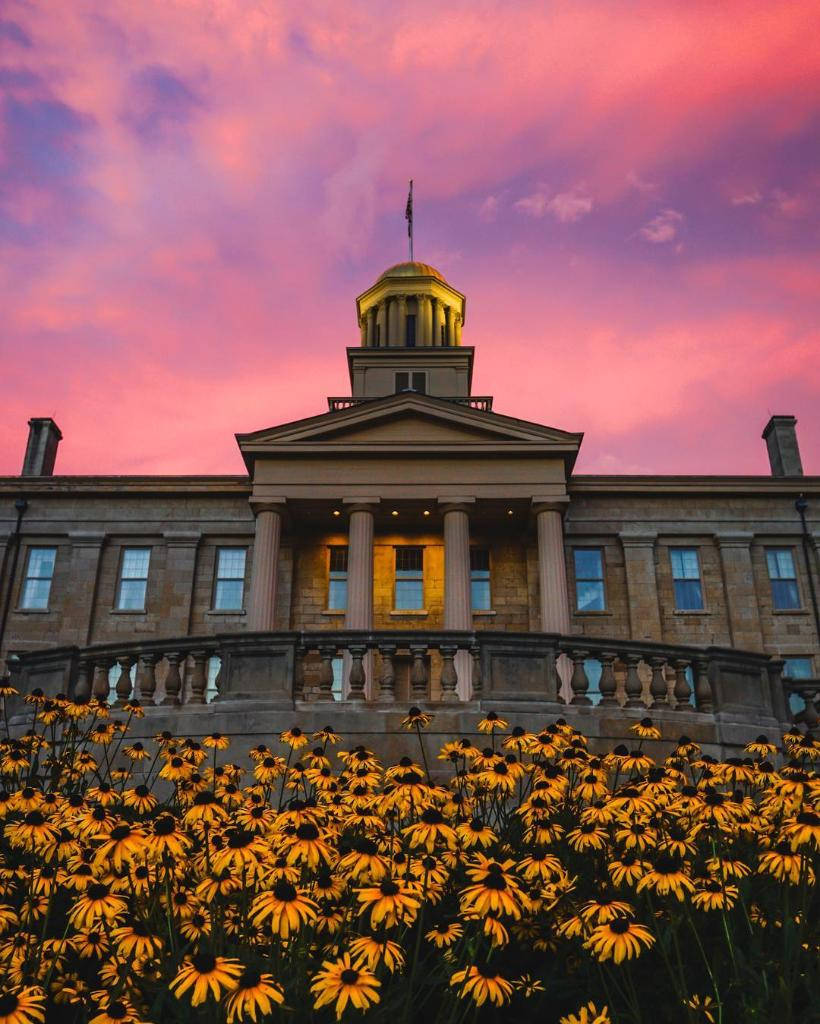 Universitetet i Iowa Old Capitol Museum Bakgrunner