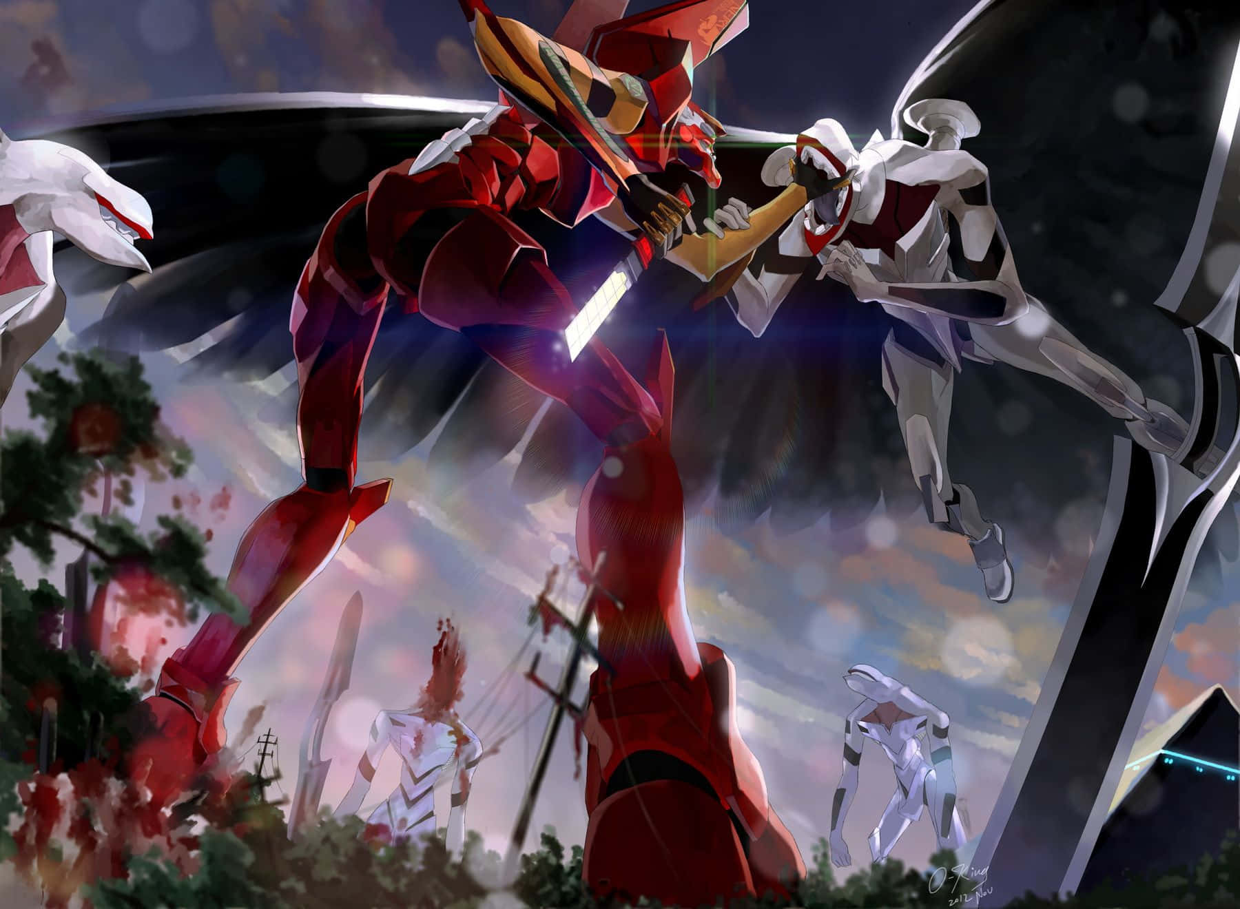Uovertrufne mesterverk av Hideaki Anno Bakgrunner