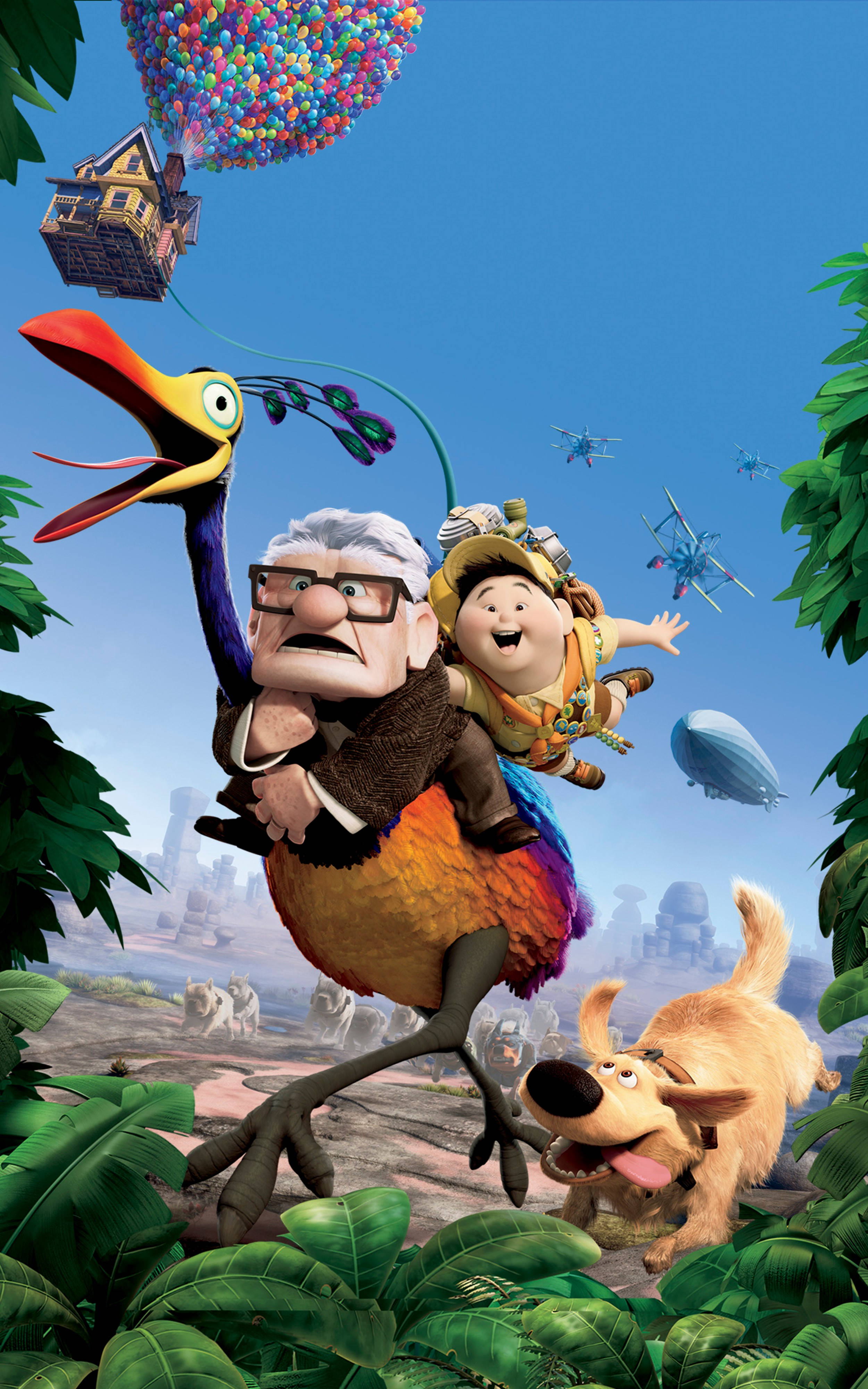 Se Opp Disney-filmplakat Bakgrunner