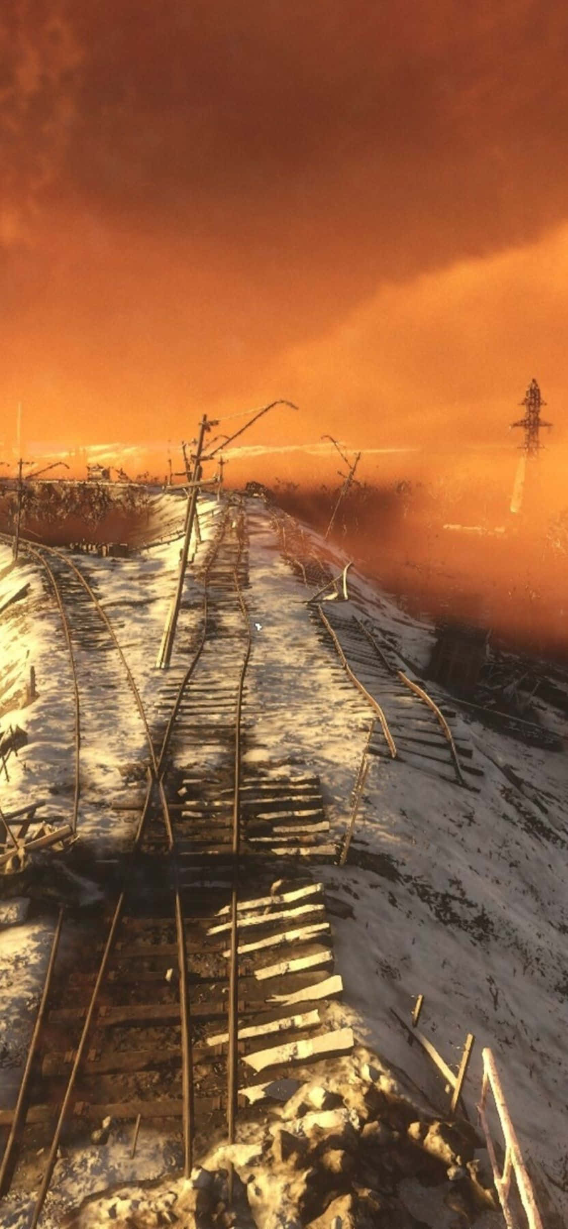 Utforsk de harde landskapene i det postapokalyptiske Moskva i Metro Exodus på iPhone X. Bakgrunner