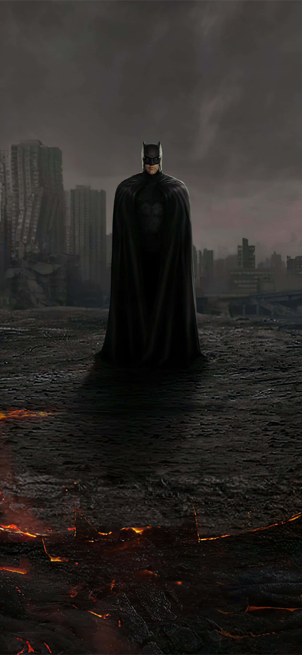 Utforsk de mørke smugene i Batman City Bakgrunner