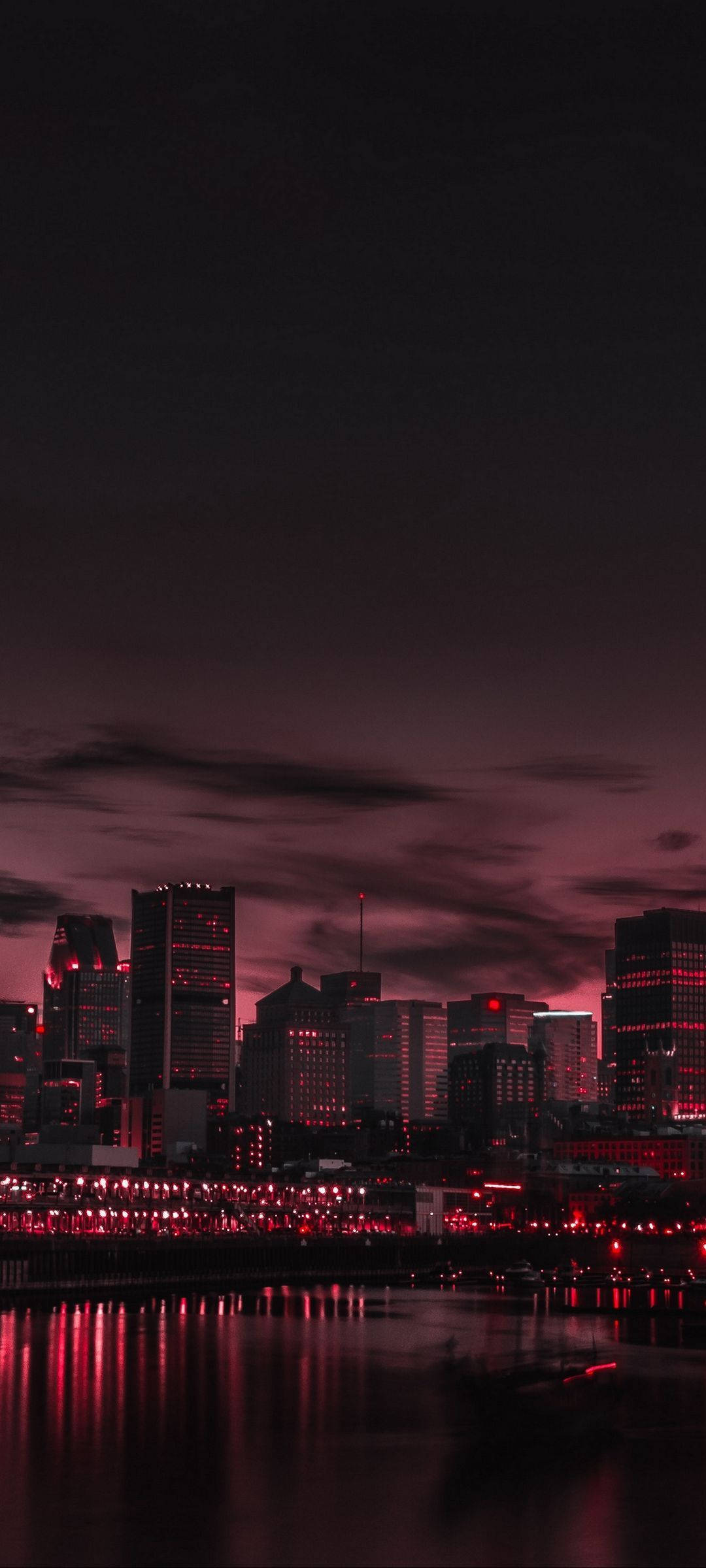 Utforsk de summende neonlysene i Night City Bakgrunner