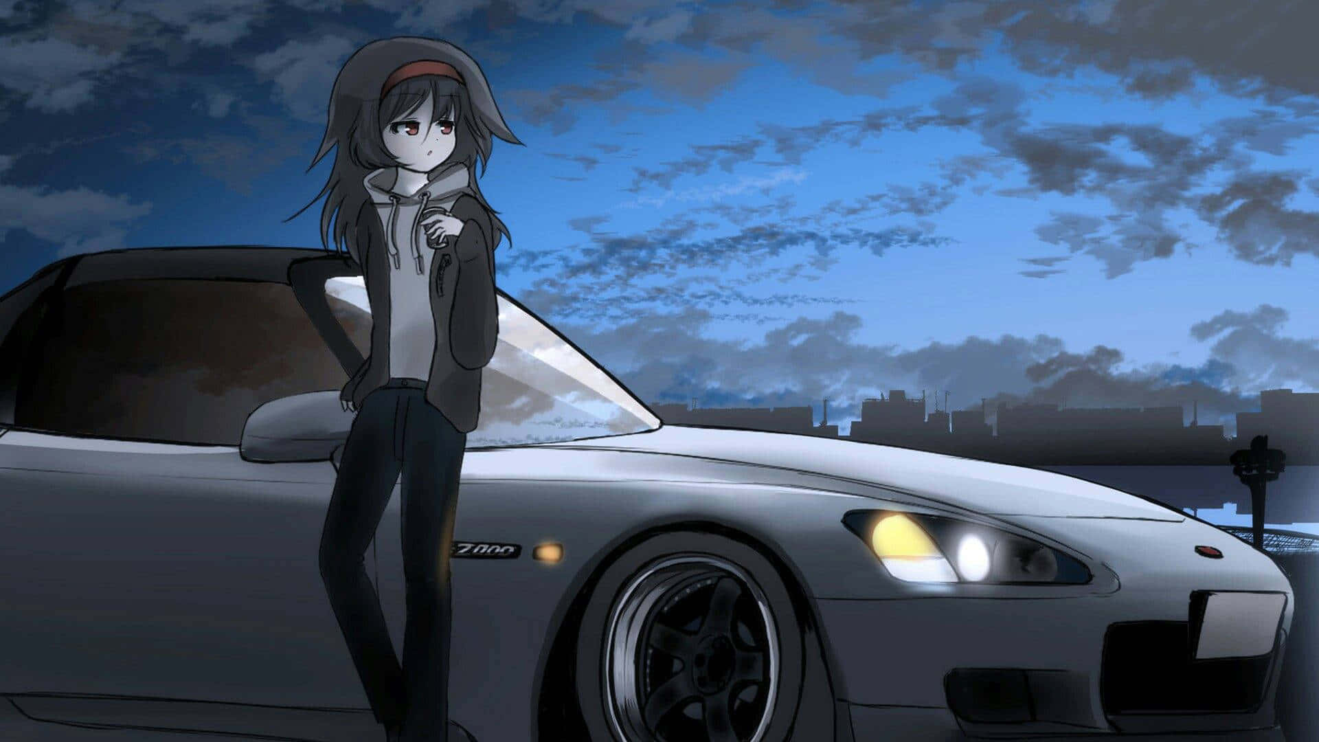 Utforsk de uendelige mulighetene i Anime med Anime Car Bakgrunner