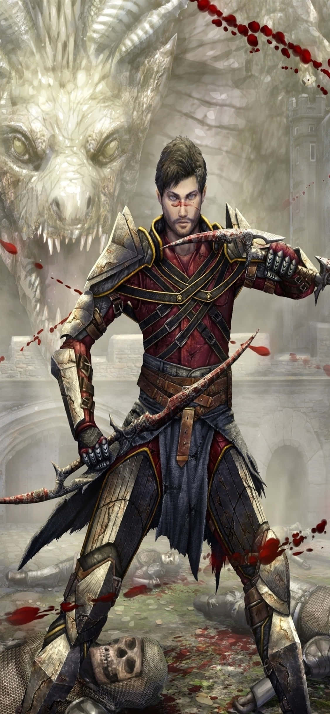 Utforsk den episke verdenen i Dragon Age Inquisition på din iPhone Xs! Bakgrunner