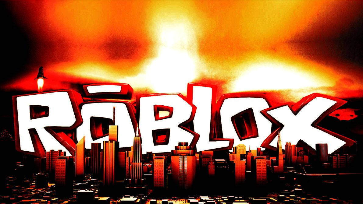 Kult bakgrunnsbilde av en dødsdømt by i Roblox.