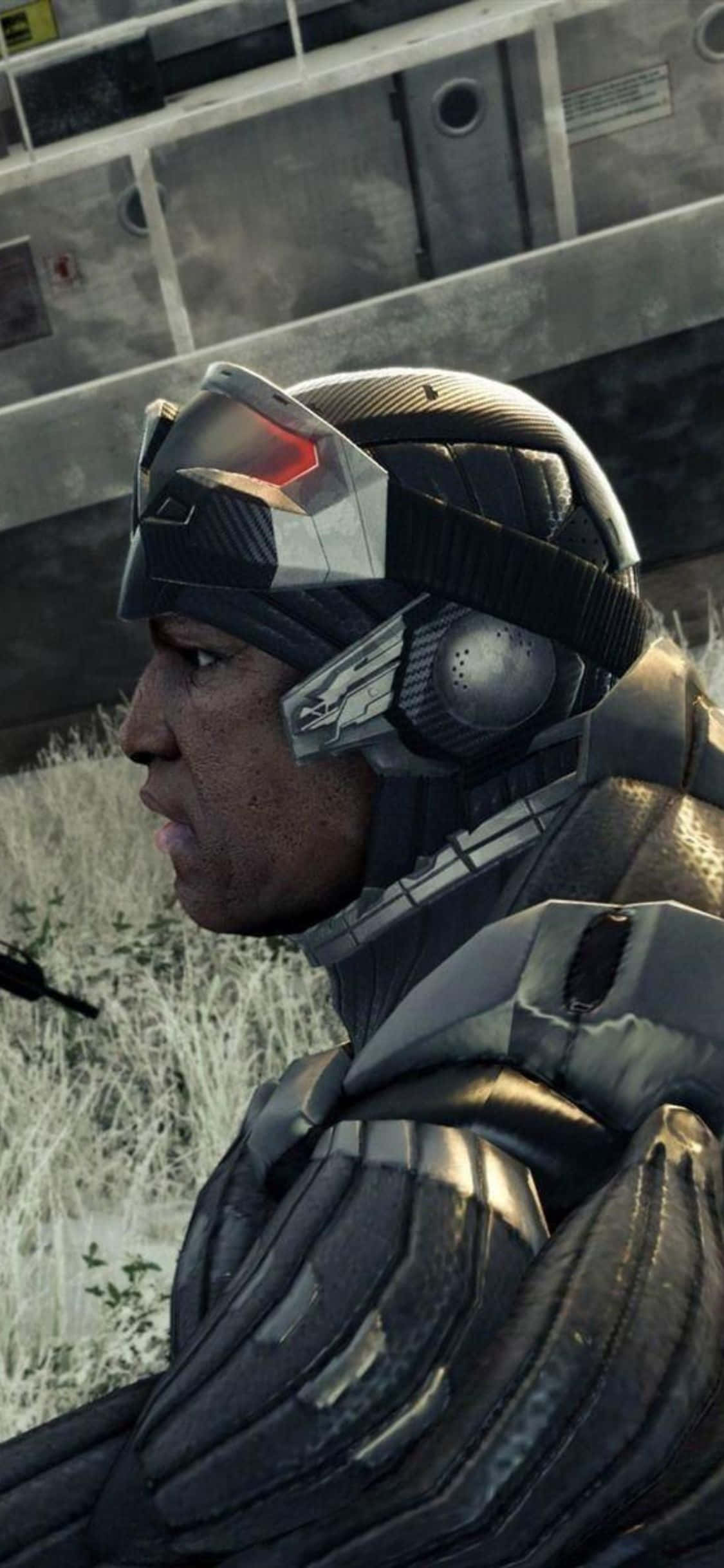 Utforsk den futuristiske verdenen til Crysis 3 på din iPhone X! Bakgrunner