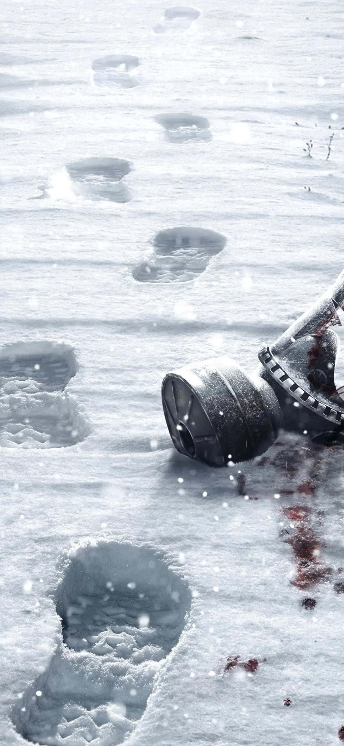 Utforsk den postapokalyptiske verdenen i Metro Exodus med iPhone X Bakgrunner