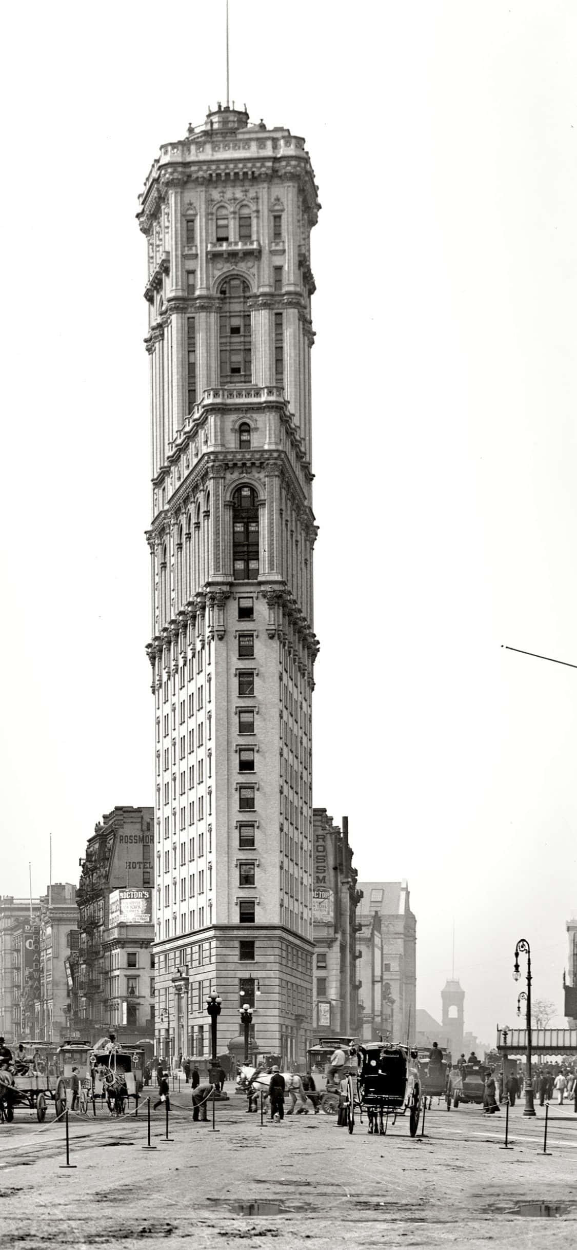 Utforsk Drømmenes by – iPhone X i New York Bakgrunner