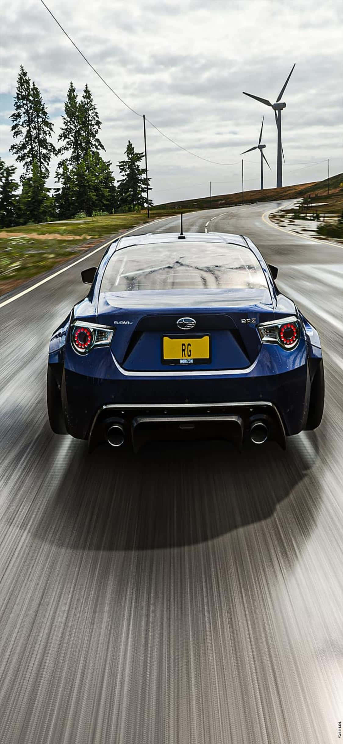 Utforsk en enorm åpen verden med kraften fra din iPhone Xs og Forza Horizon 4 Bakgrunner