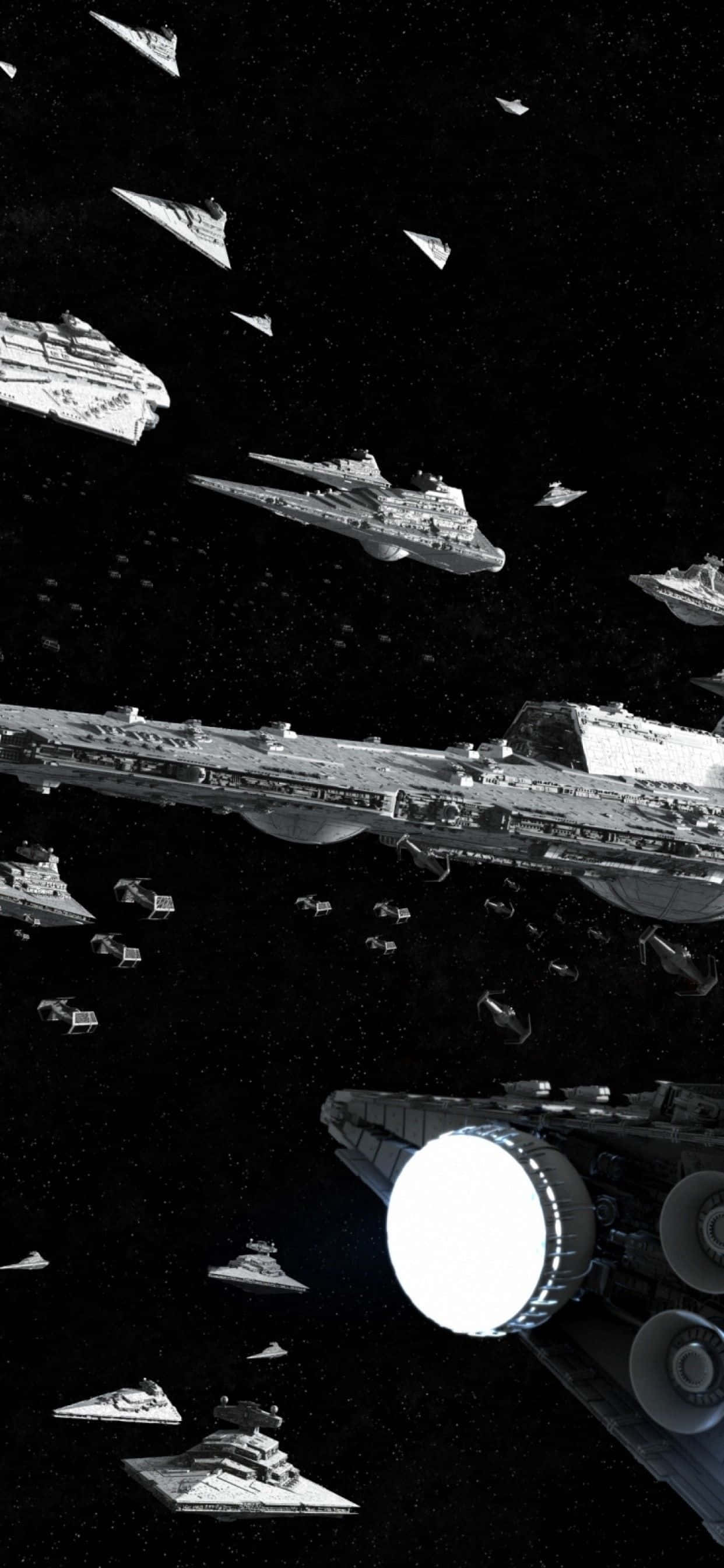 Utforsk galaksen, hvor som helst når som helst med Star Wars Phone Bakgrunner