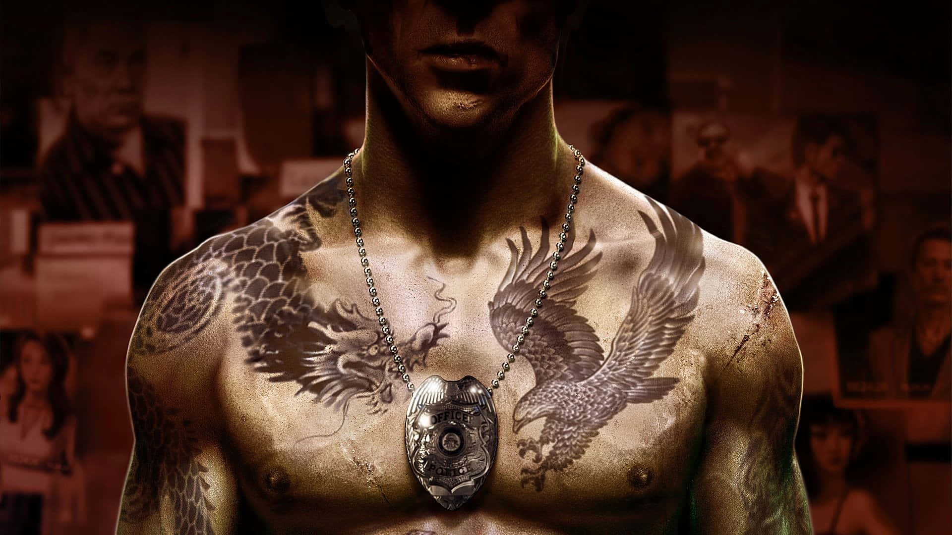 Utforsk Hongkongs gater med Sleeping Dogs Bakgrunner