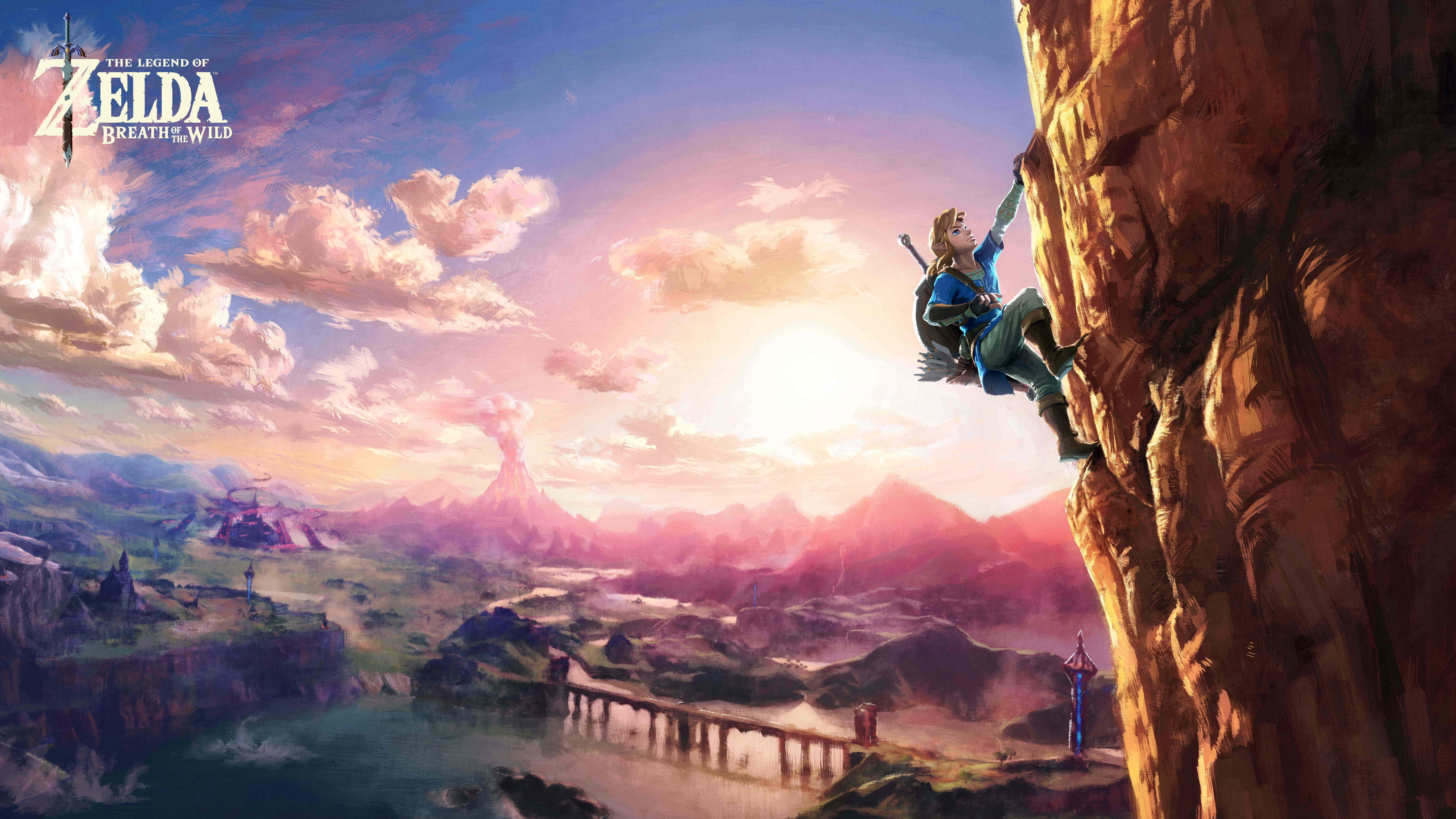 Utforsk Hyrule-verdenen i The Legend Of Zelda Bakgrunner
