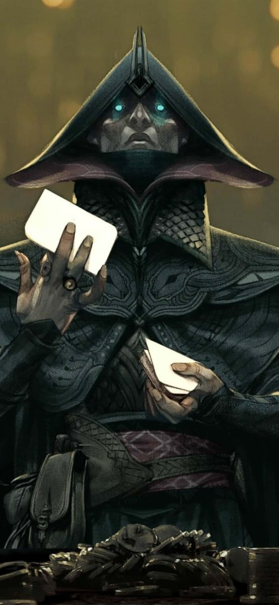 Utforsk riket i Dragon Age Inquisition på iPhone Xs Bakgrunner