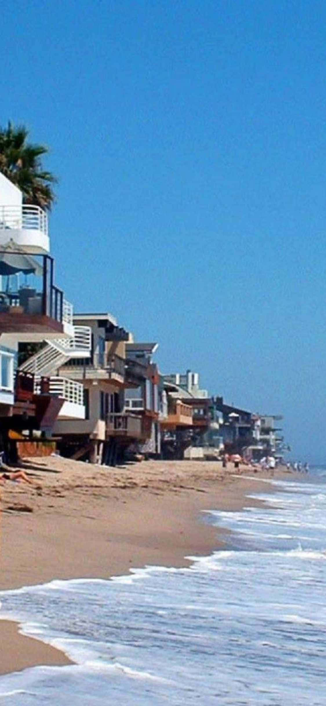 Utforsk Skjønnheten i Malibu med iPhone Xs Bakgrunner