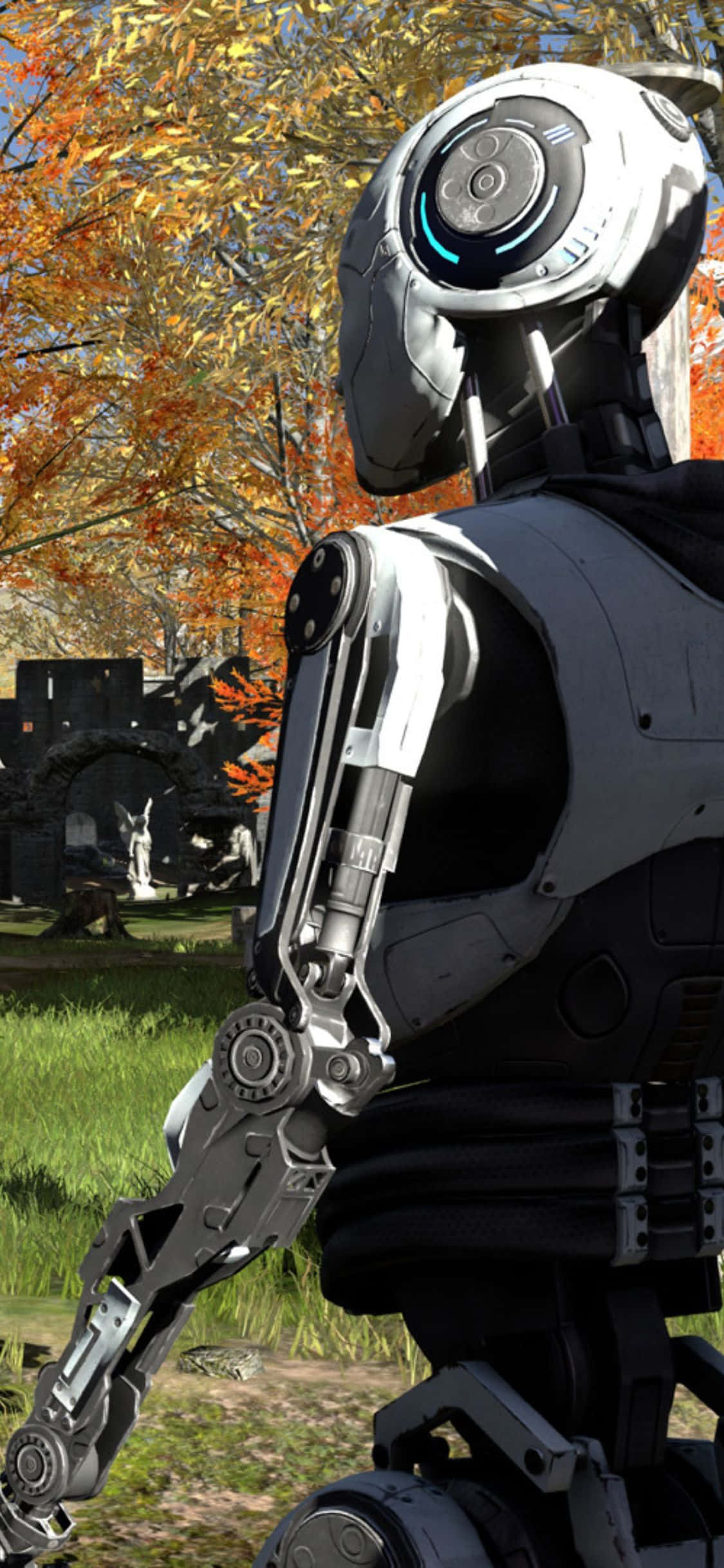 "Utforsk The Talos Principle på iPhone X" Bakgrunner