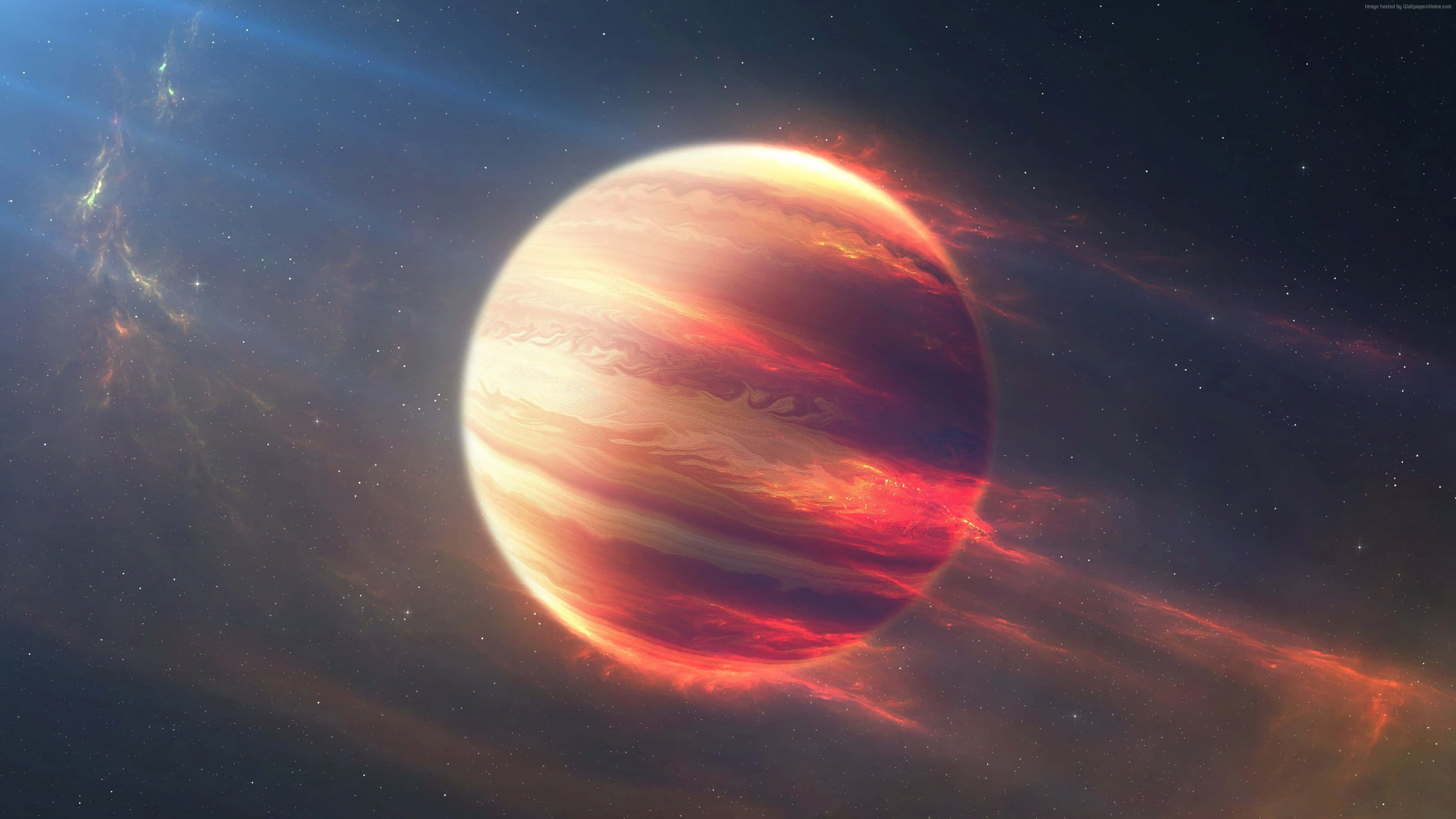Utforsk universets underverker med 4K Space Bakgrunner
