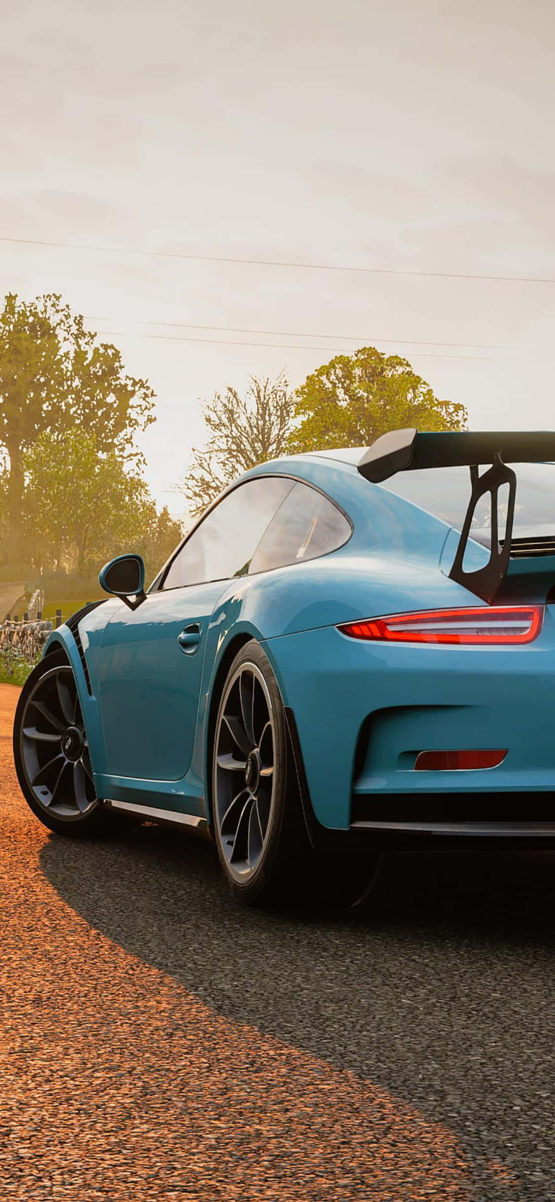 Utforsk verden i stil med iPhone Xs & Forza Horizon 4 Bakgrunner