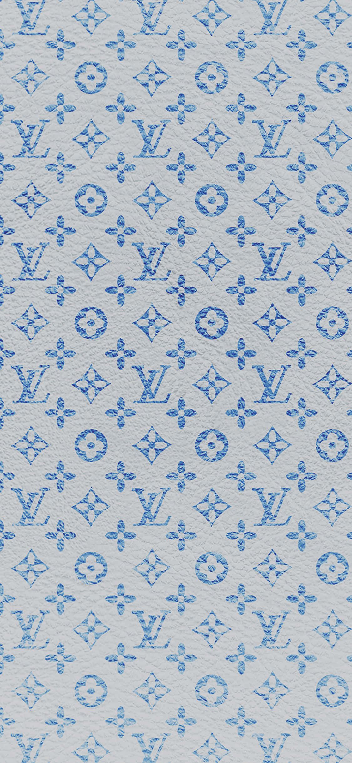 Utforsk verden i tidløs eleganse med Louis Vuitton Blue Bakgrunner