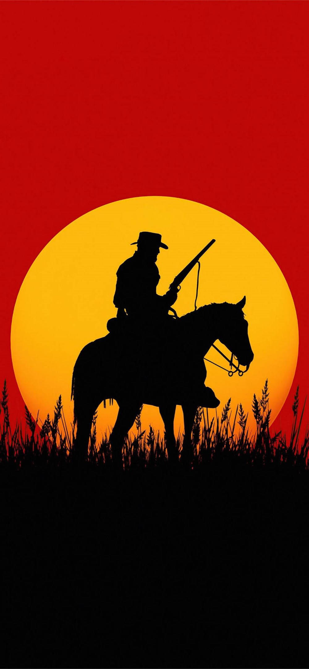 Utforsk ville vesten og nyt de endeløse horisontene med Horse Red Dead Redemption 2 Bakgrunner
