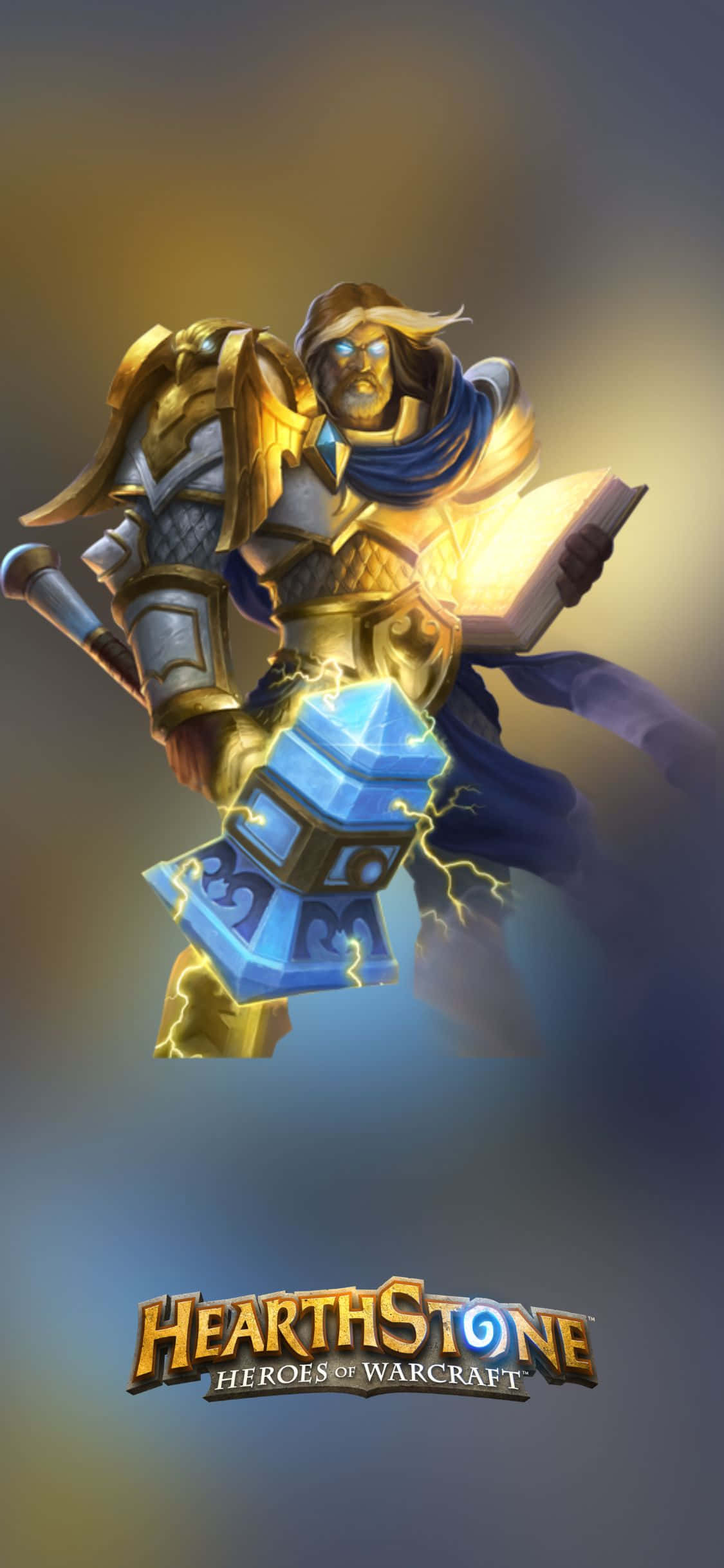 Uther Lightbringer iPhone XS Hearthstone Bakgrunn Bakgrunner