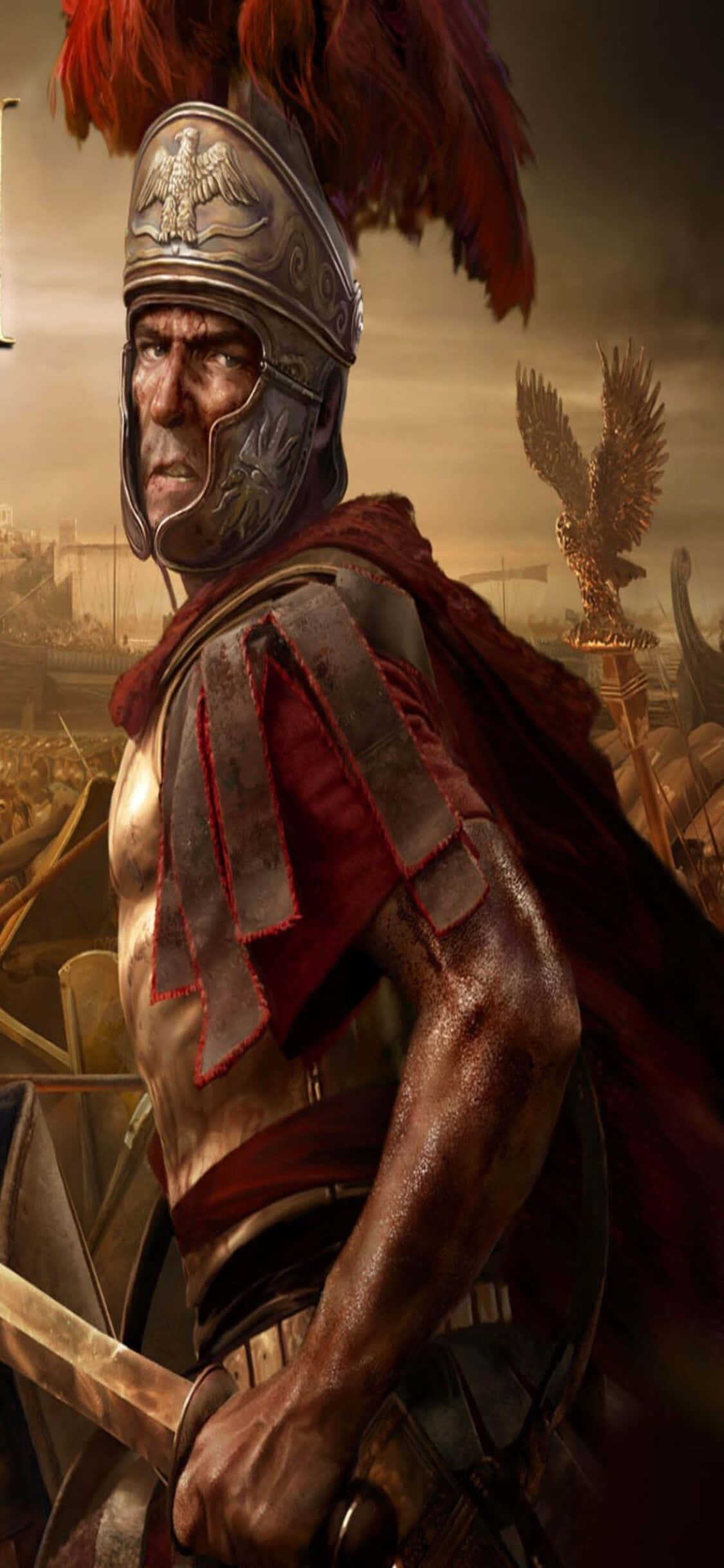 Utkjemp episke slag i Total War Rome 2 på iPhone XS Bakgrunner