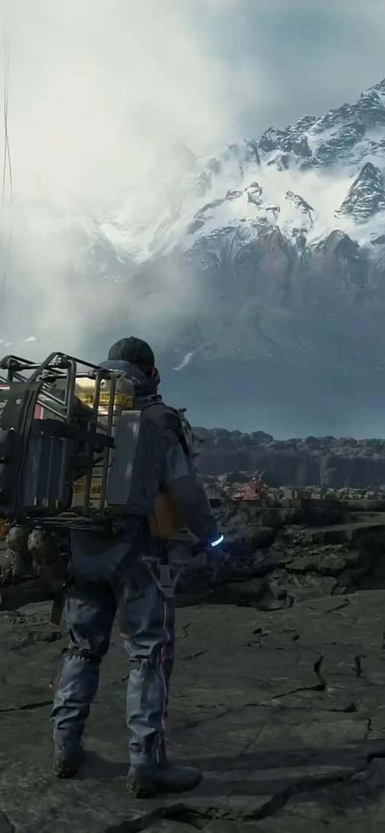 Utnytt kraften i iPhone XS Max for en revolusjonerende opplevelse med Death Stranding Bakgrunner