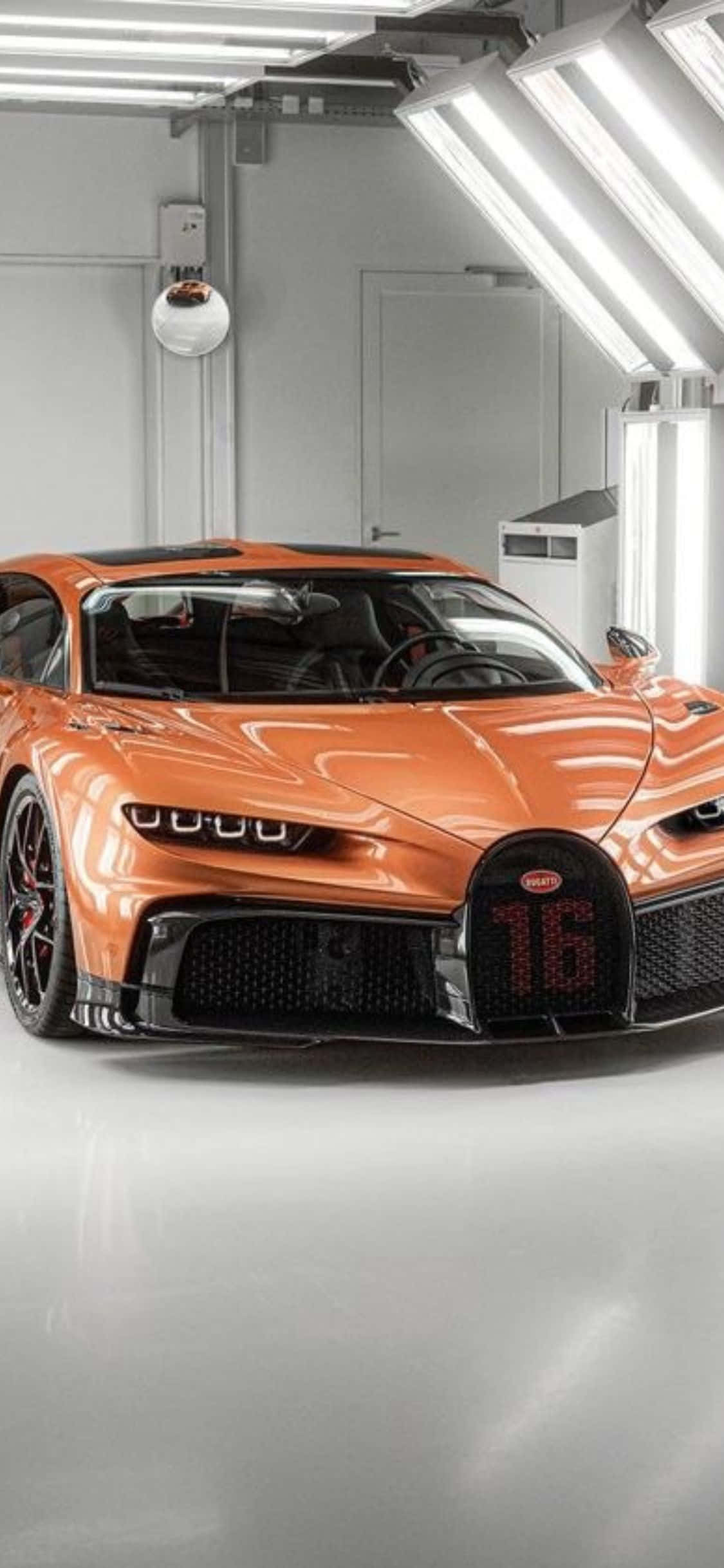 Utnytt kraften og hastigheten til iPhone Xs med en Bugatti-stil. Bakgrunner