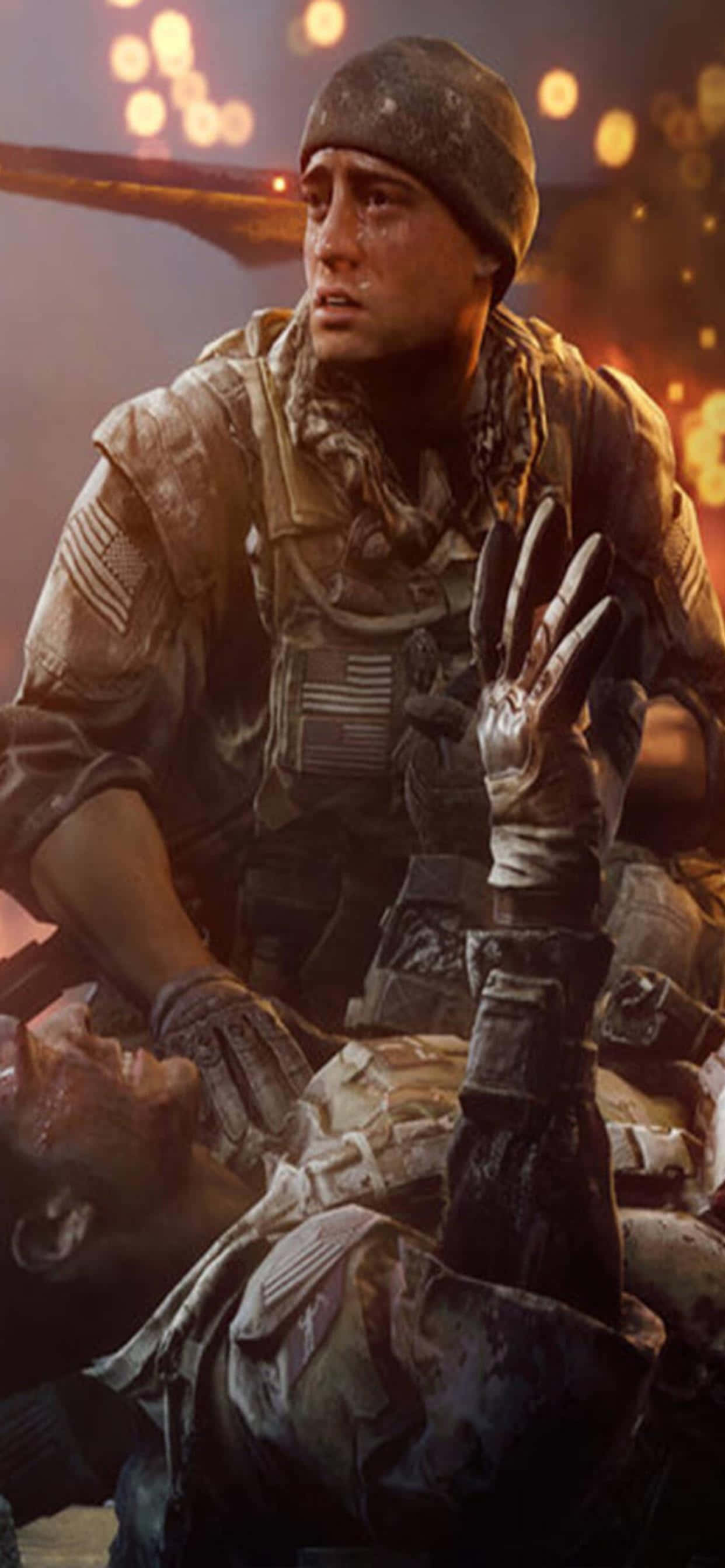 Utspill motstanderne dine med neste nivås spillopplevelse på iPhone Xs Max mens du spiller Battlefield 4. Bakgrunner