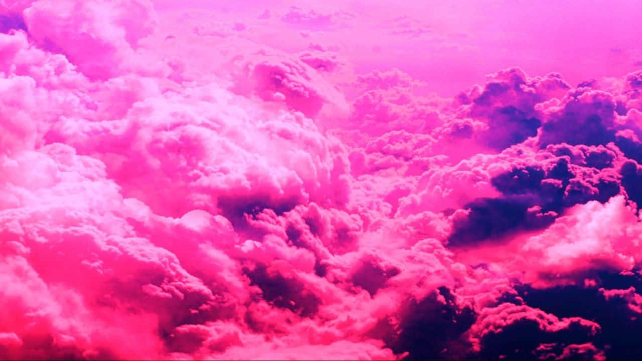 Vakre estetiske skyer på himmelen Bakgrunner